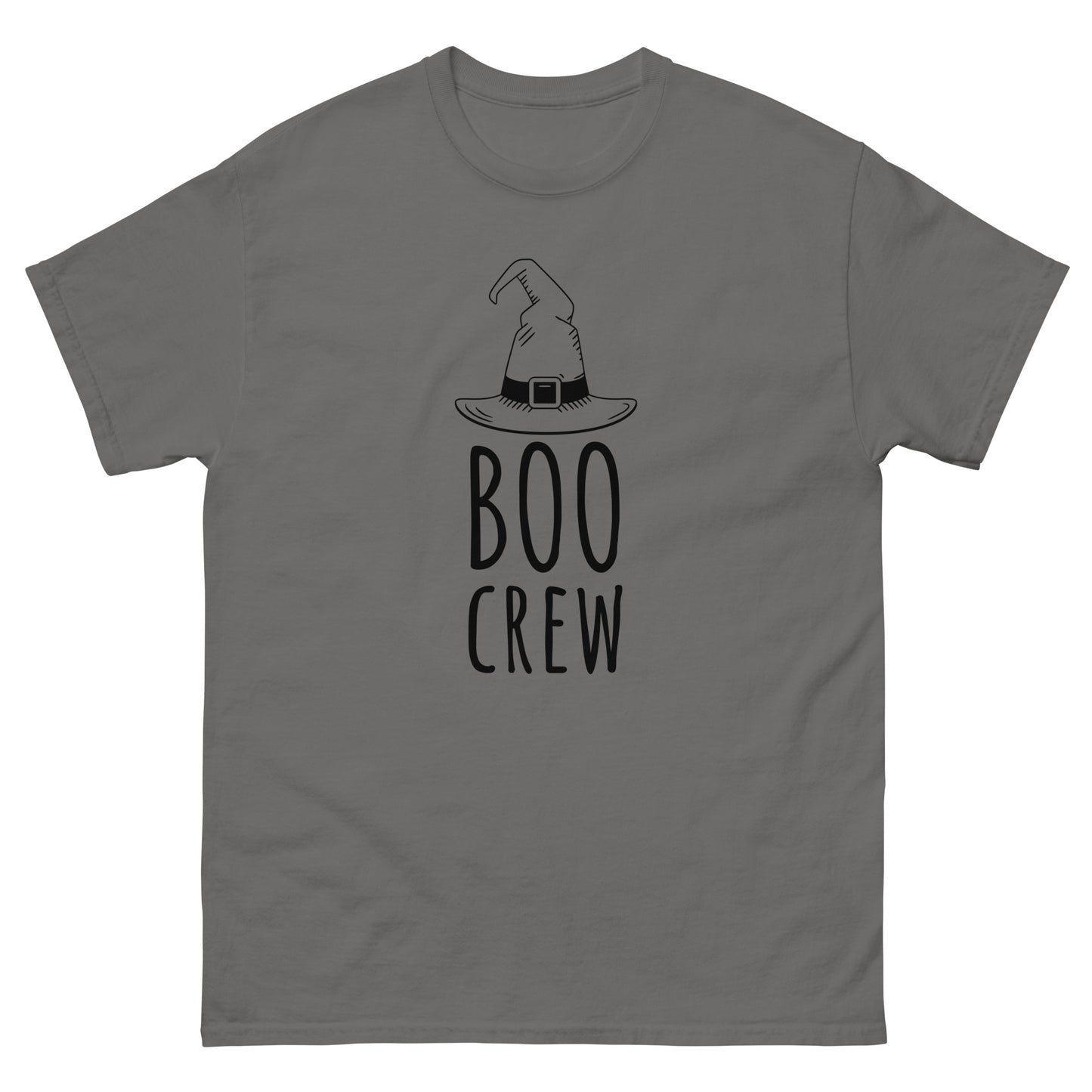 Unisex Short Sleeve Tee Boo Crew Black Ink