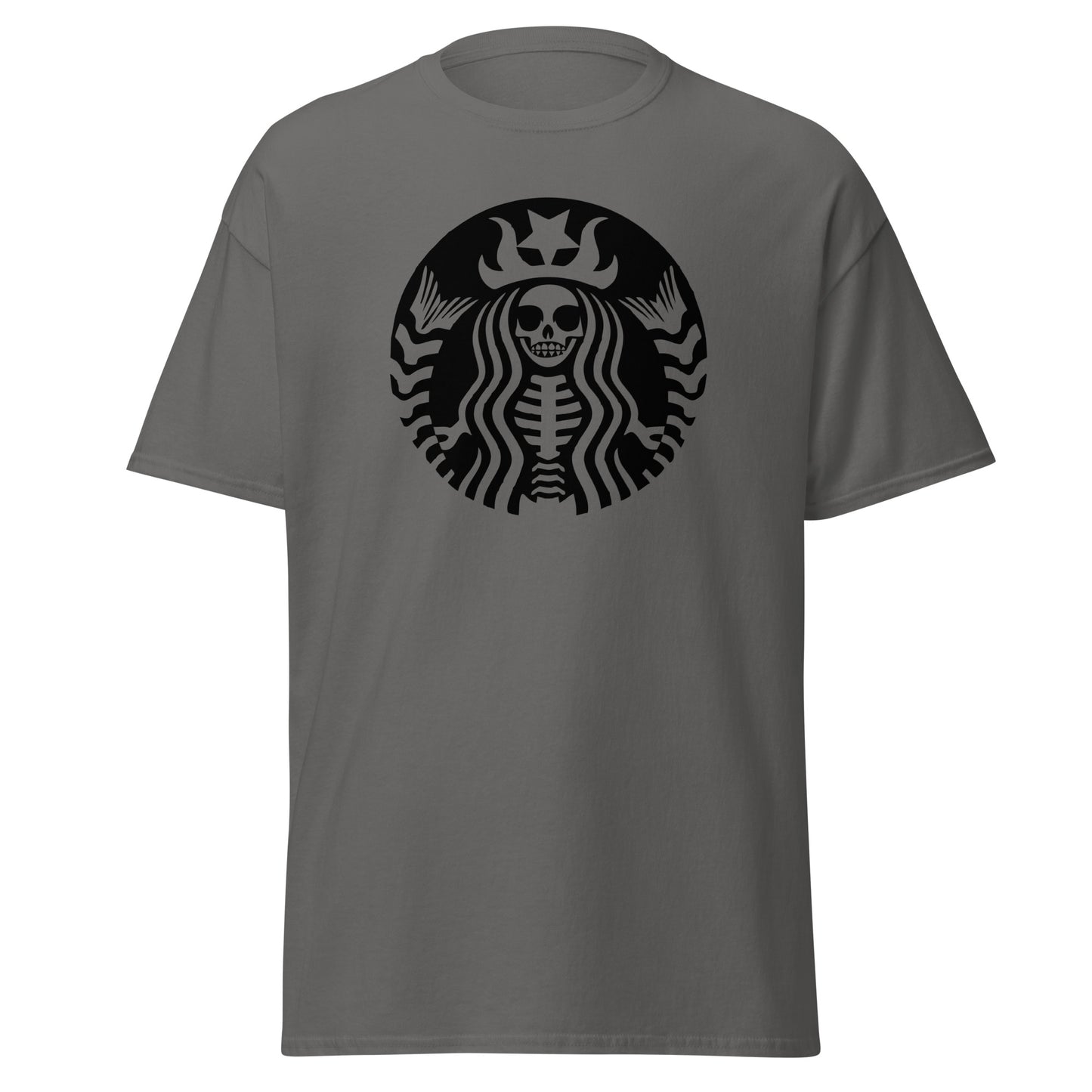 Unisex Short Sleeve Tee Starbux Skeleton