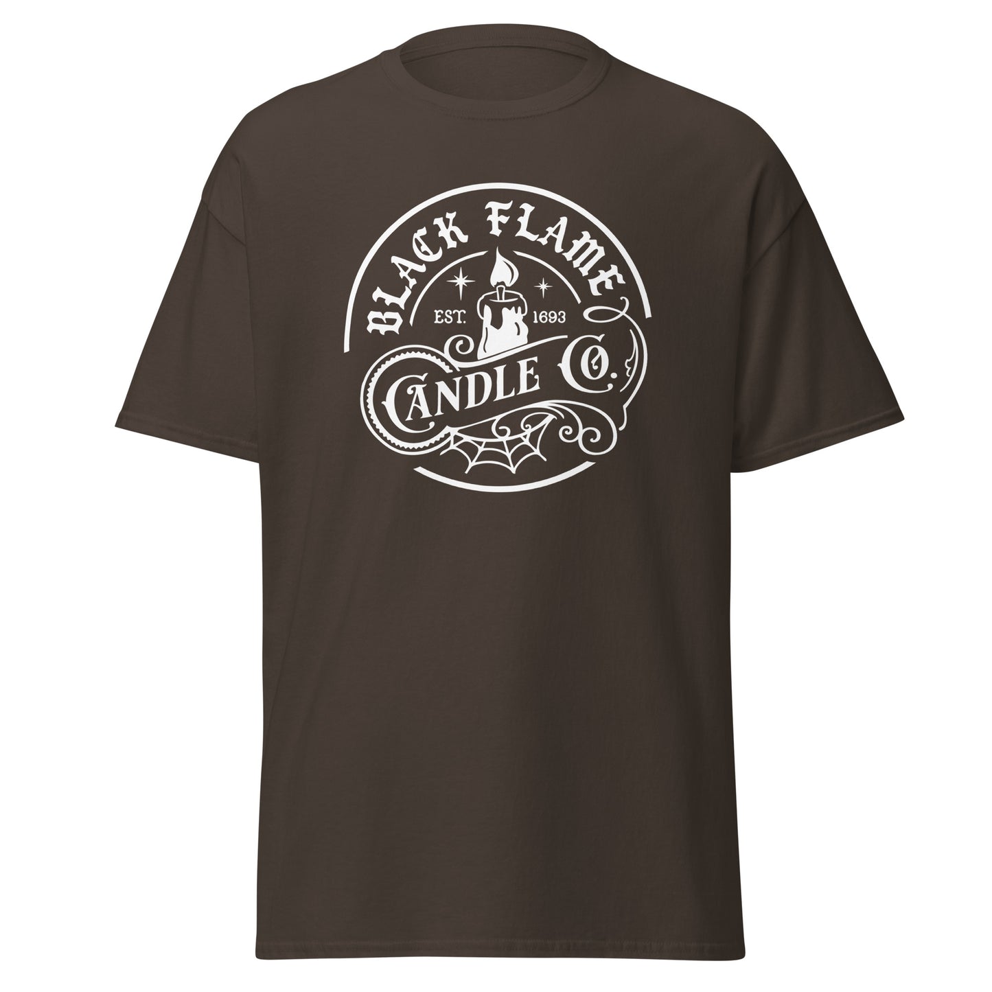 Unisex Short Sleeve Tee Black Flame Candle Co