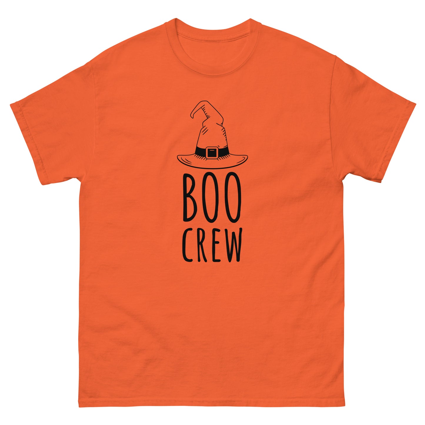 Unisex Short Sleeve Tee Boo Crew Black Ink