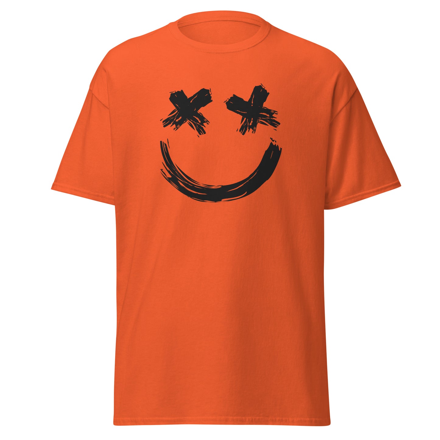 Unisex Short Sleeve Tee Brush Smiley