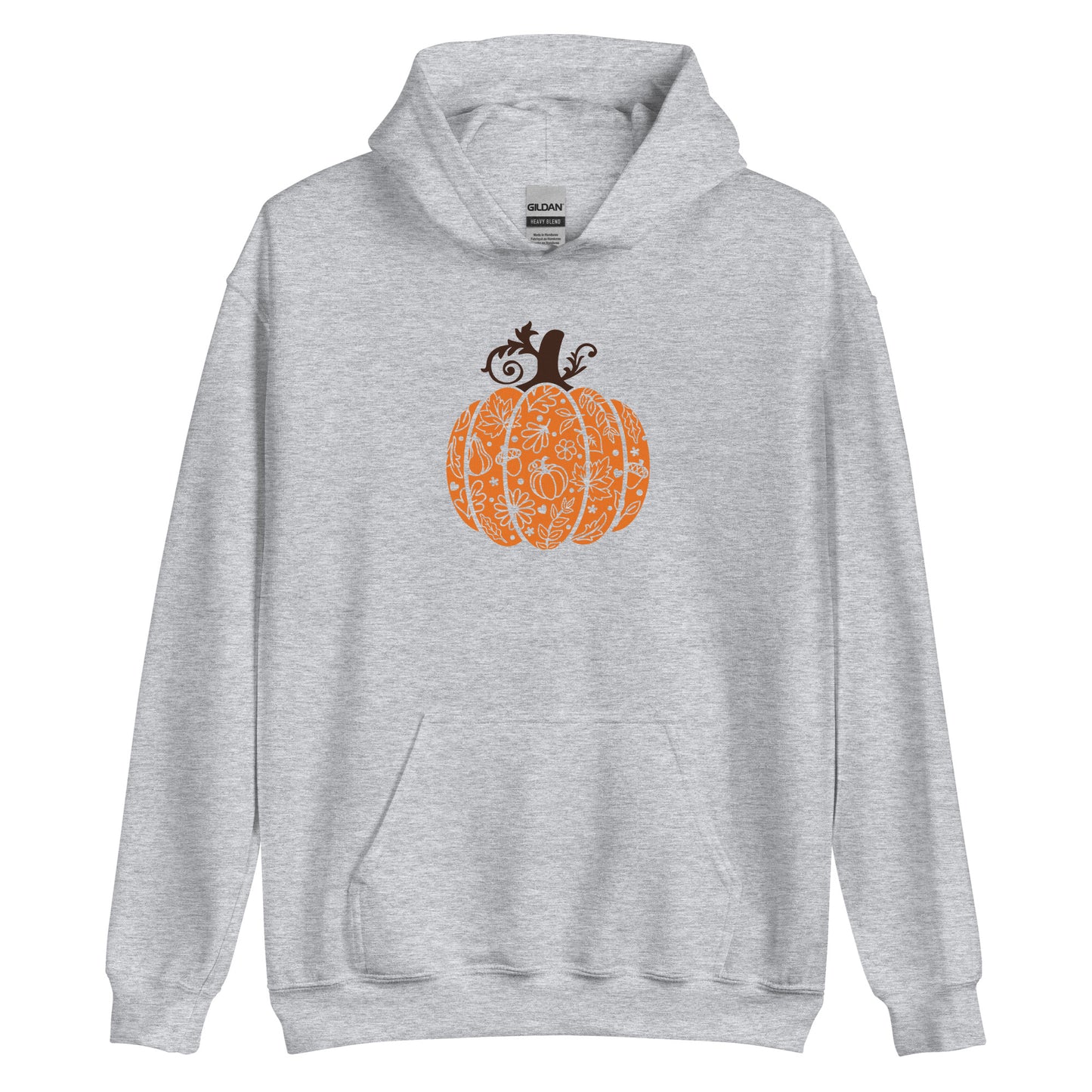 Unisex Hoodie Swirly Pumpkin