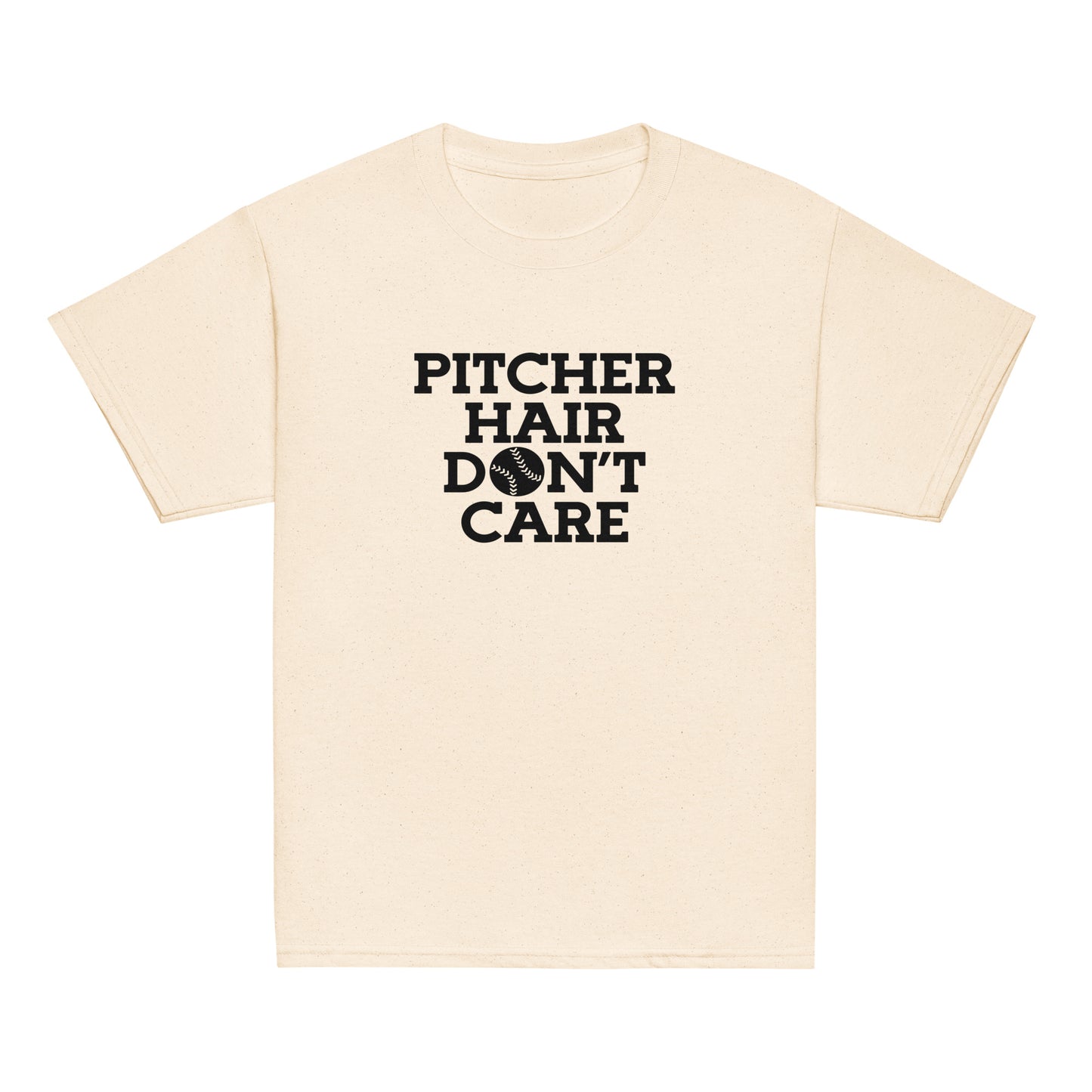 Youth Short Sleeve Tee Pitcher Hair