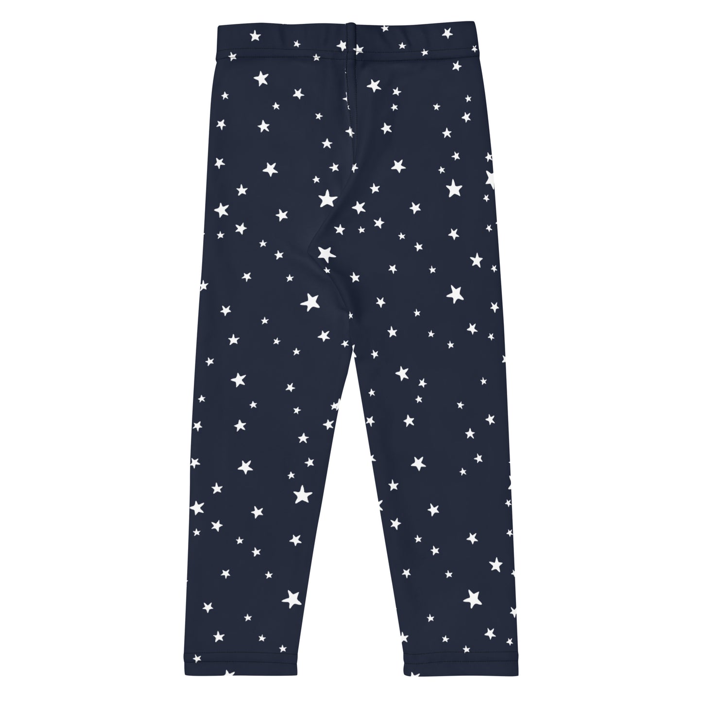 Little Kid's Leggings Black Stars