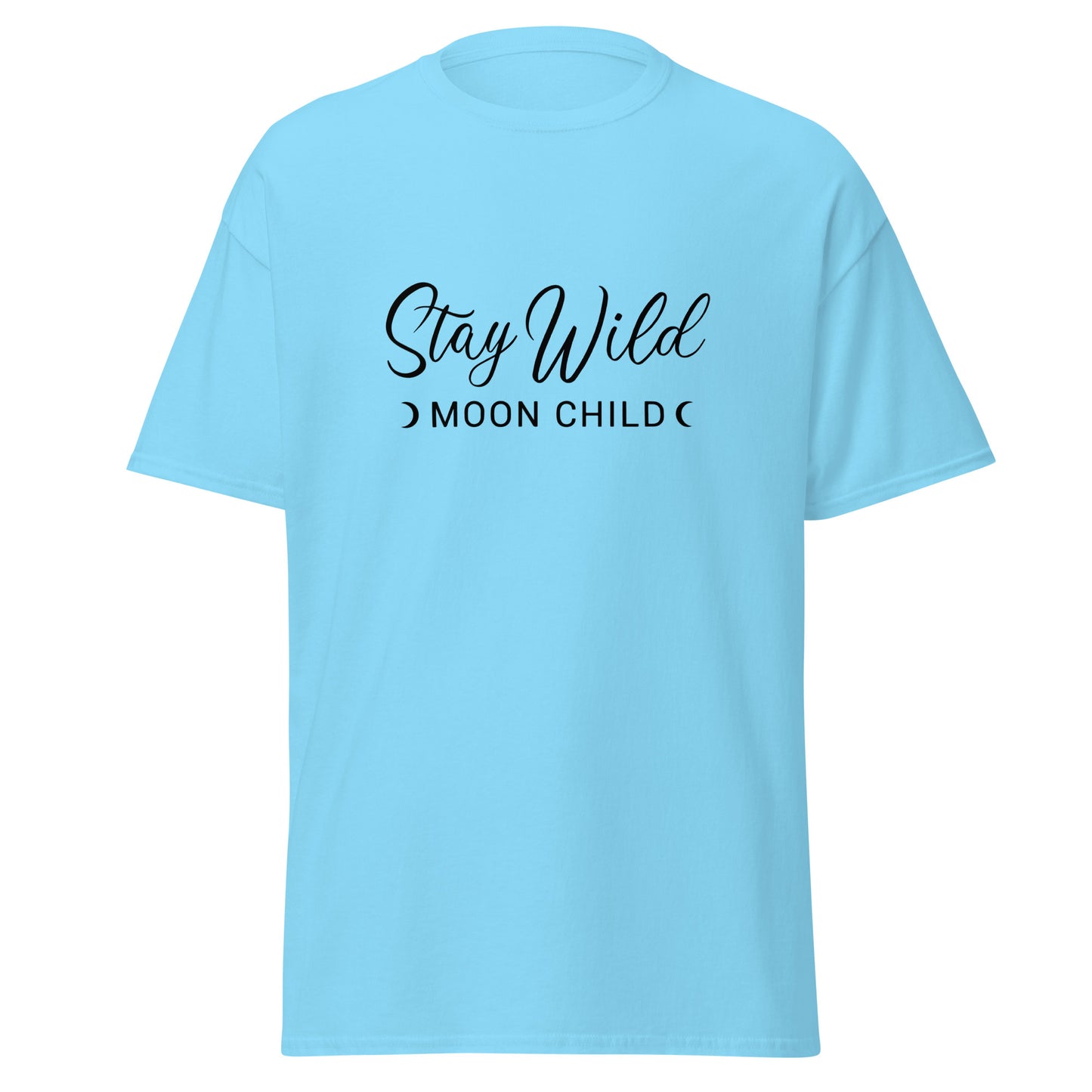 Unisex Short Sleeve Tee Stay Wild Moon Child