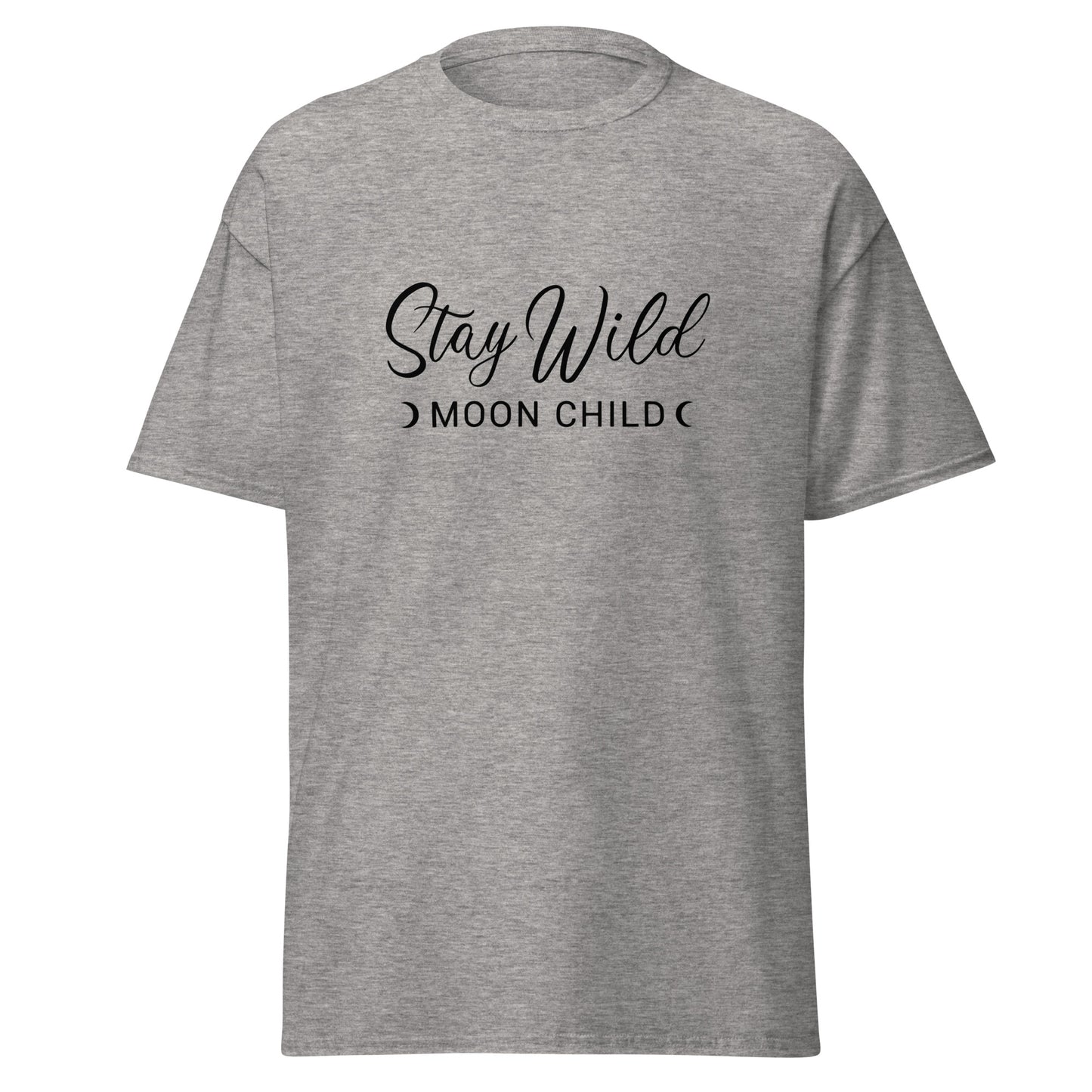 Unisex Short Sleeve Tee Stay Wild Moon Child