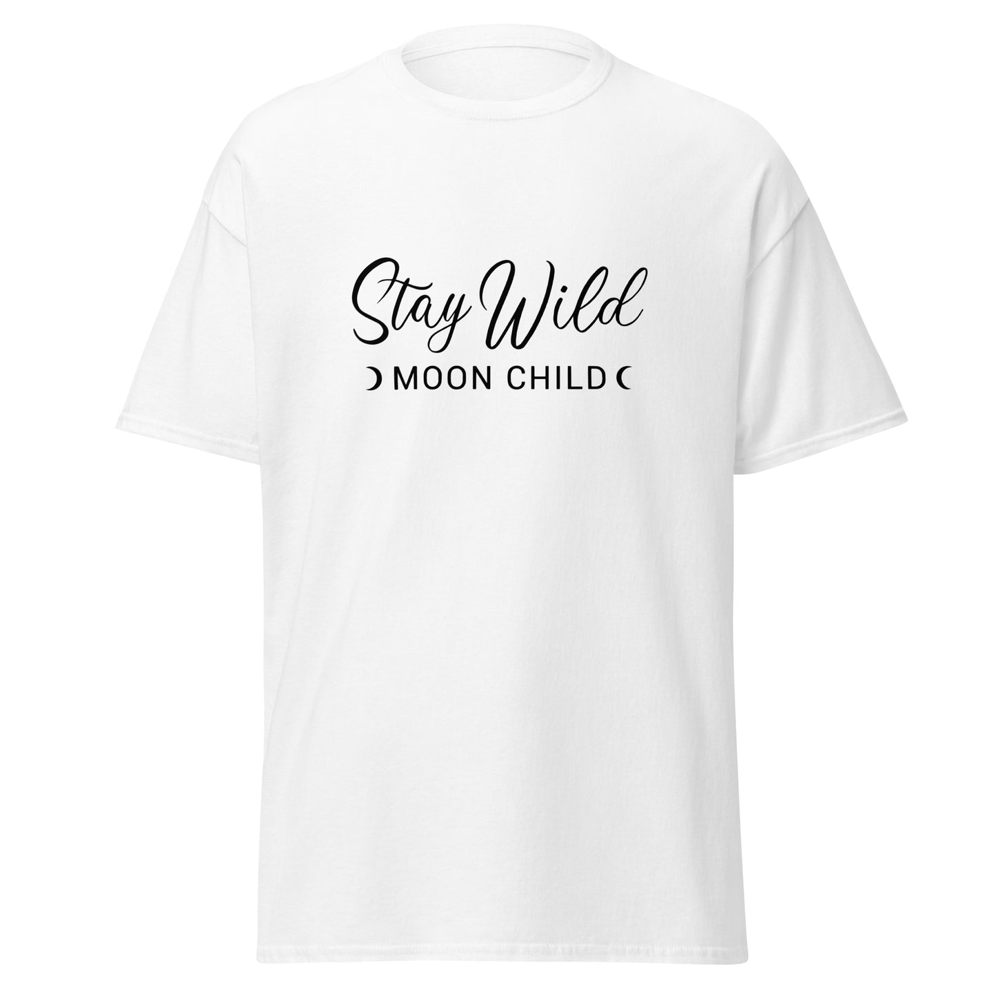 Unisex Short Sleeve Tee Stay Wild Moon Child