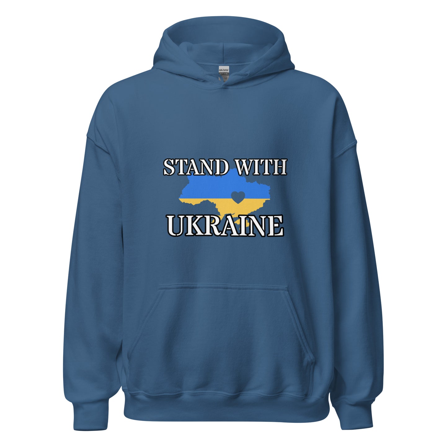 Unisex Heavy Blend Hoodie Stand with Ukraine