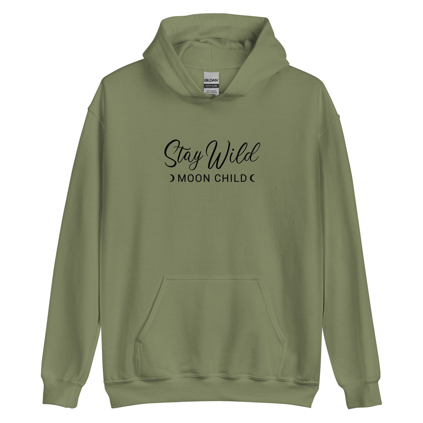 Unisex Heavy Blend Hoodie Stay Wild Moon Child