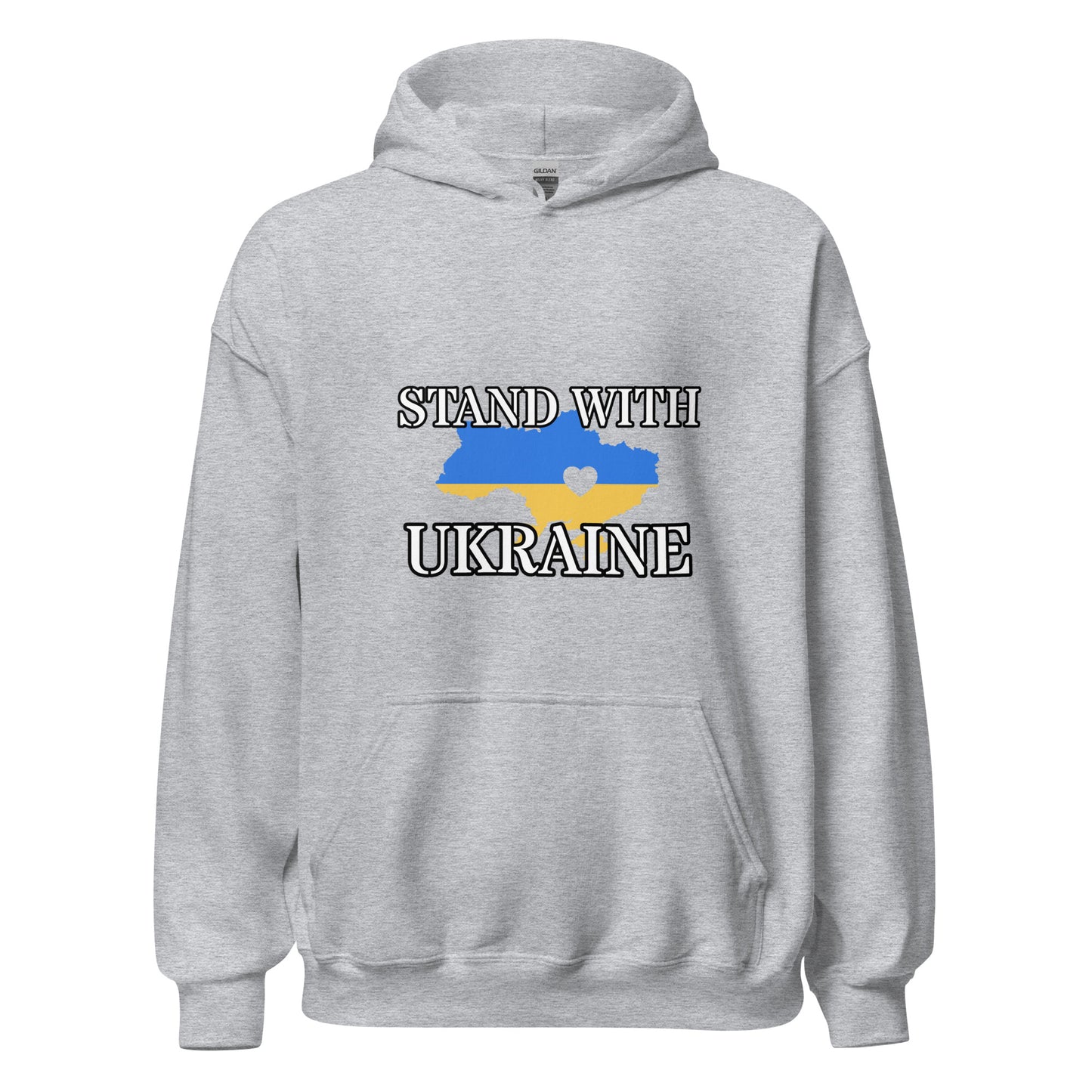 Unisex Heavy Blend Hoodie Stand with Ukraine
