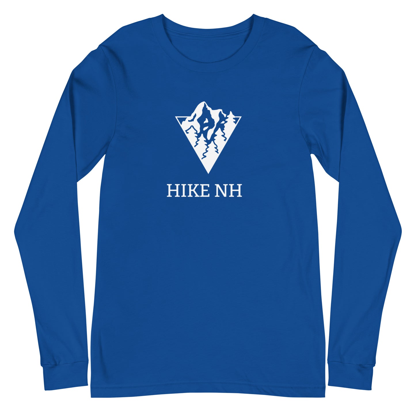 Unisex Long Sleeve Bella+Canvas Tee Hike NH