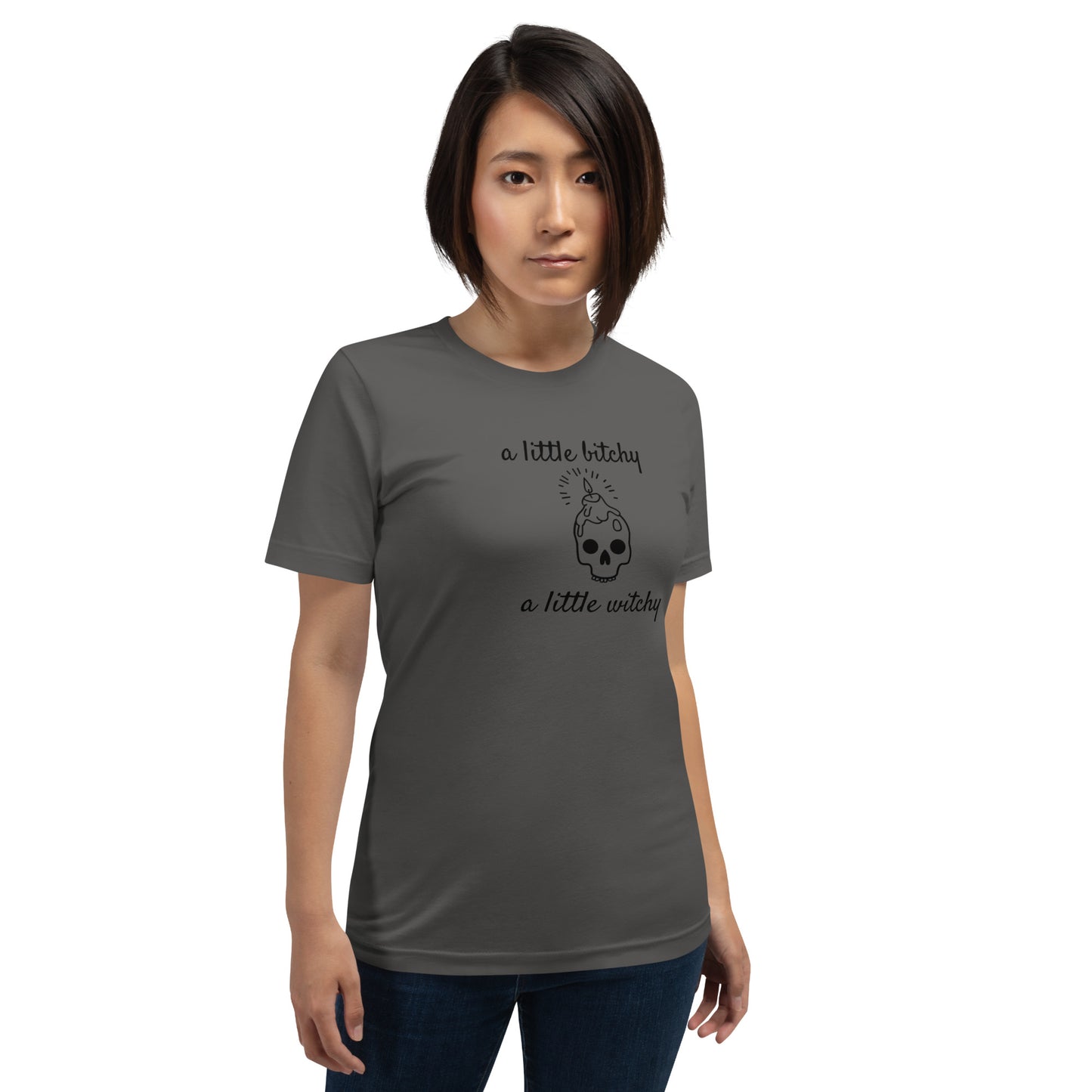 Unisex Short Sleeve Bella+Canvas Tee A Little Witchy