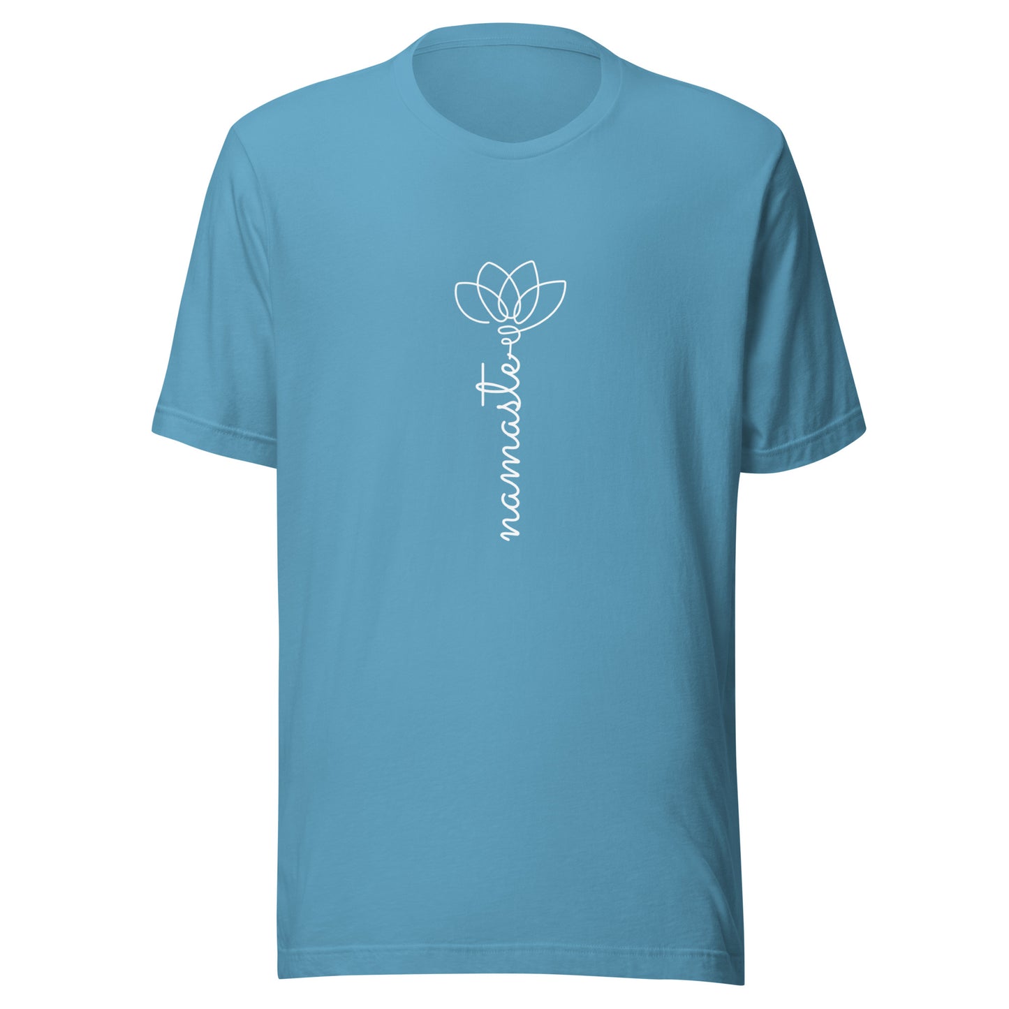 Unisex Short Sleeve Bella+Canvas Tee Namaste Lotus Line