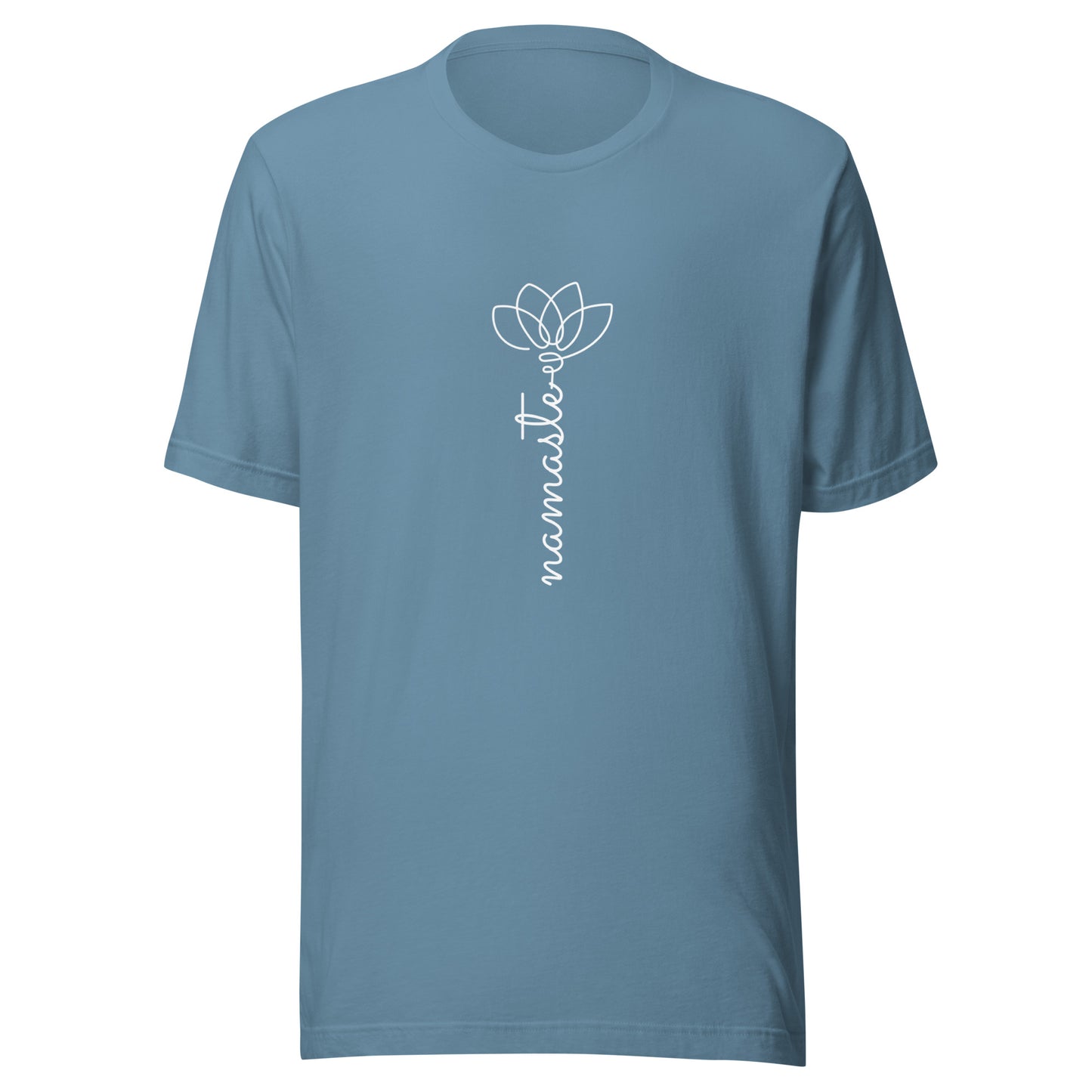 Unisex Short Sleeve Bella+Canvas Tee Namaste Lotus Line
