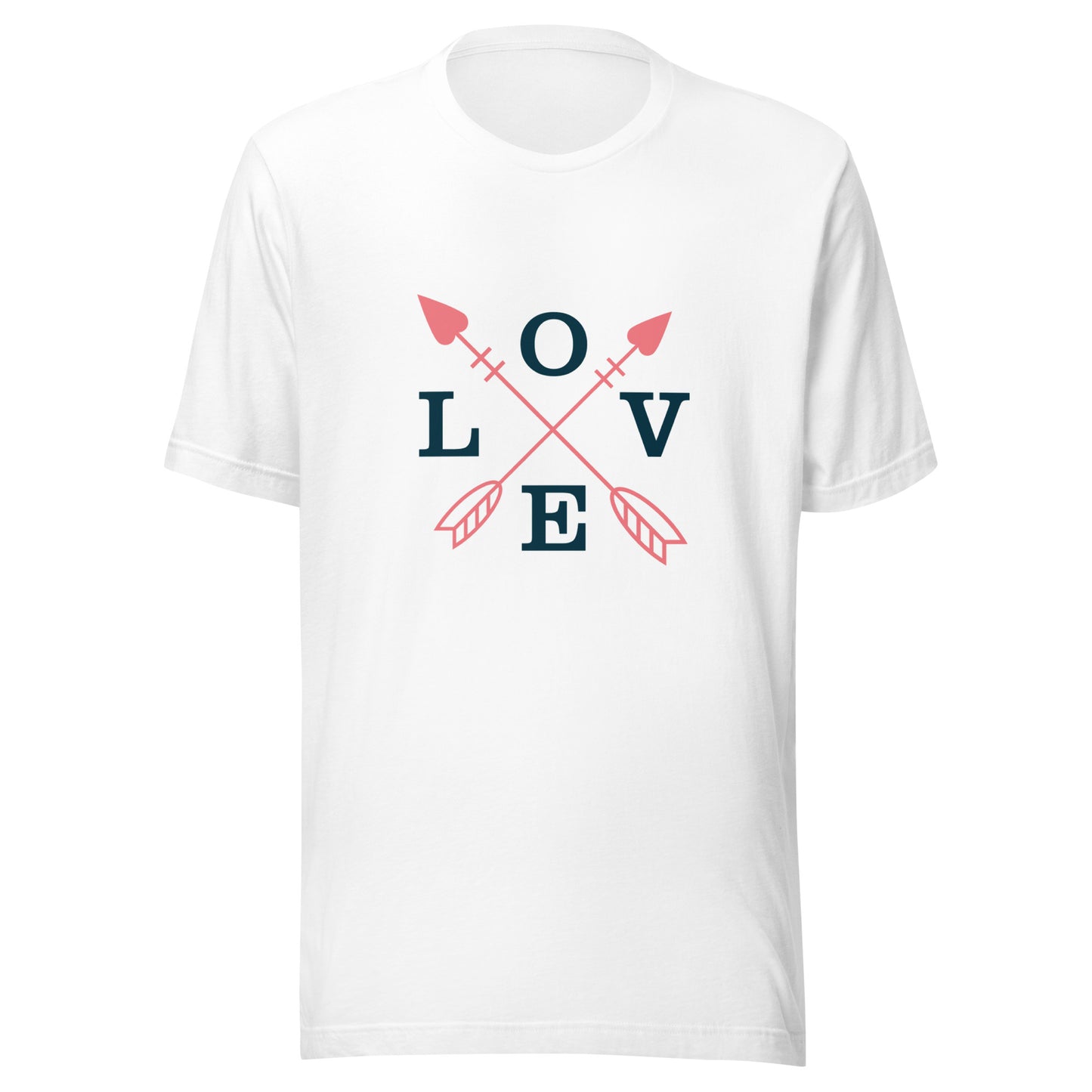 Unisex Short Sleeve Tee Love Arrows