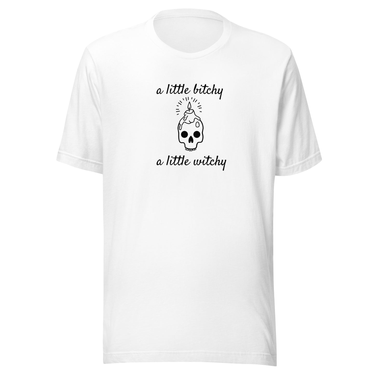 Unisex Short Sleeve Bella+Canvas Tee A Little Witchy