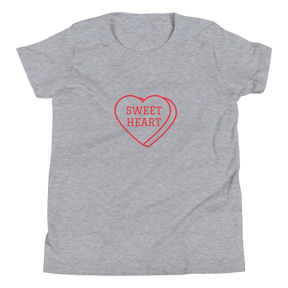 Youth Short Sleeve Bella+Canvas Tee Sweet Heart