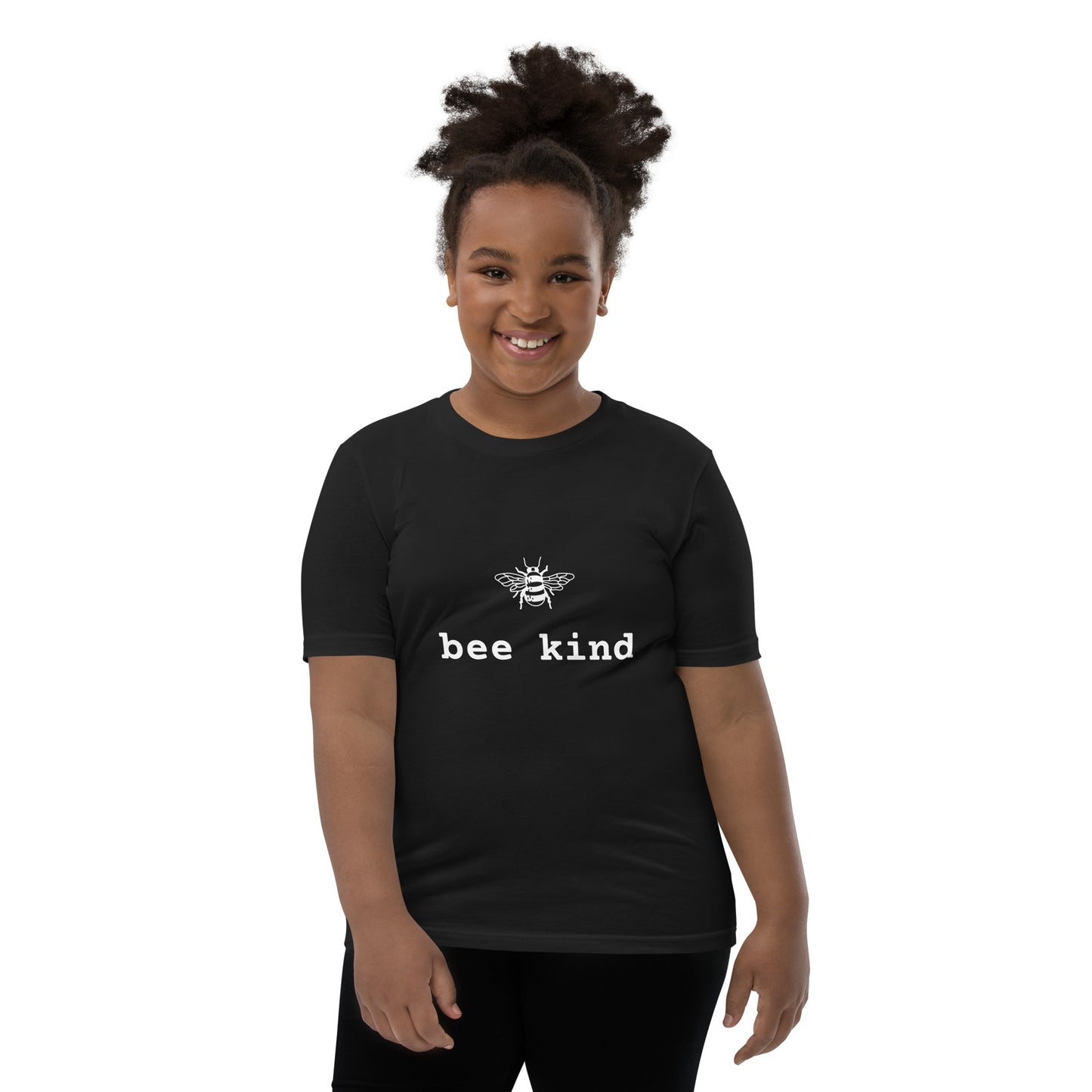 Youth Short Sleeve Bella+Canvas Tee Bee Kind