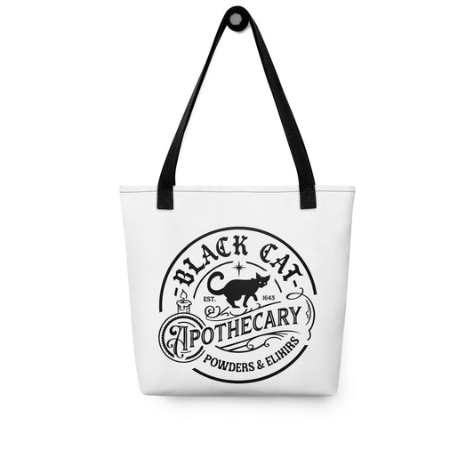 Tote Bag Black Cat Apothecary