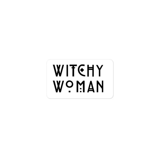 Bubble-Free Stickers Witchy Woman