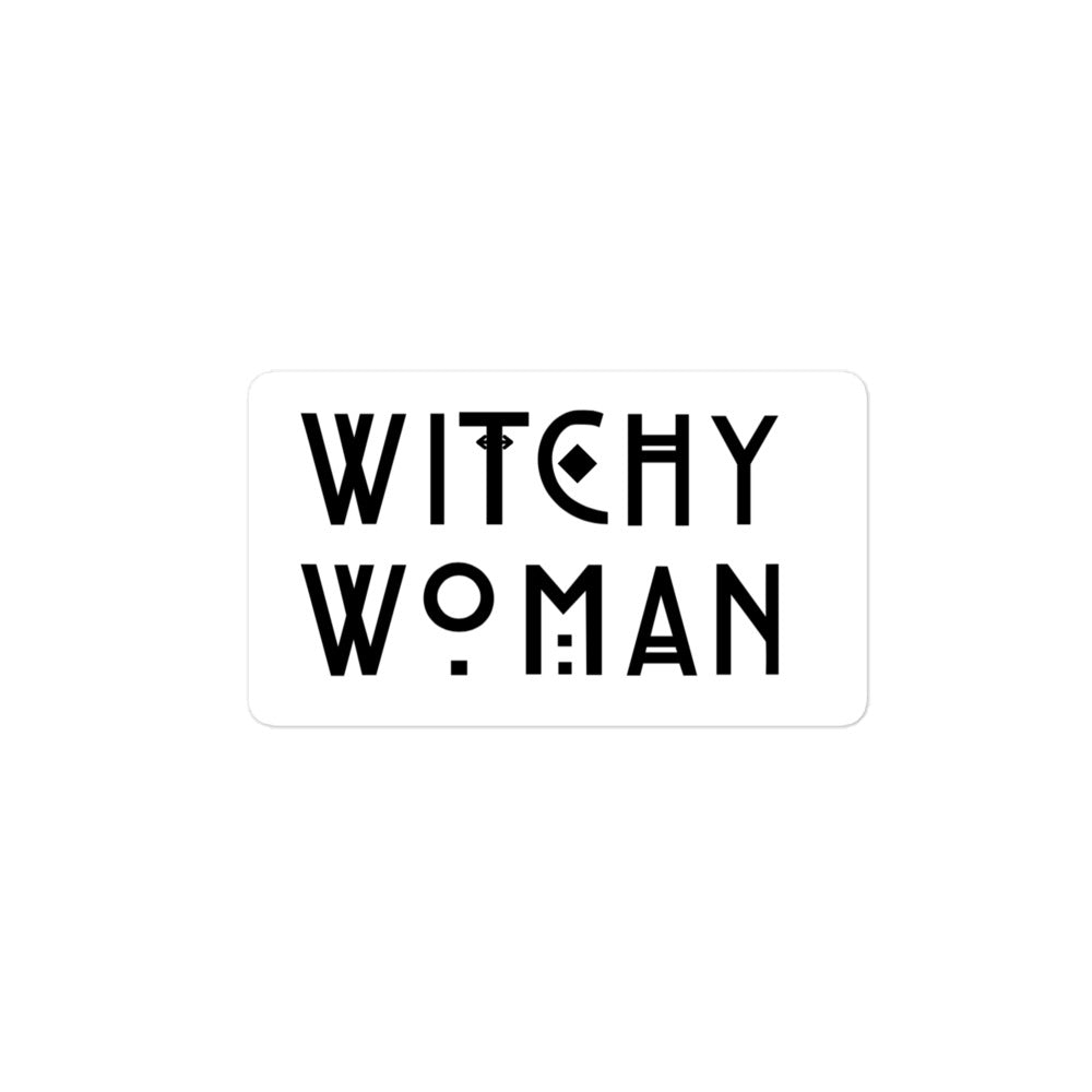 Bubble-Free Stickers Witchy Woman