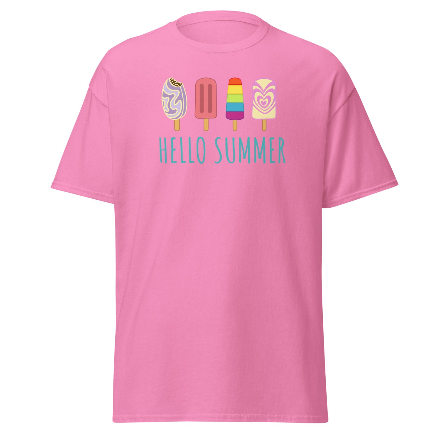 Unisex Short Sleeve Tee Hello Summer