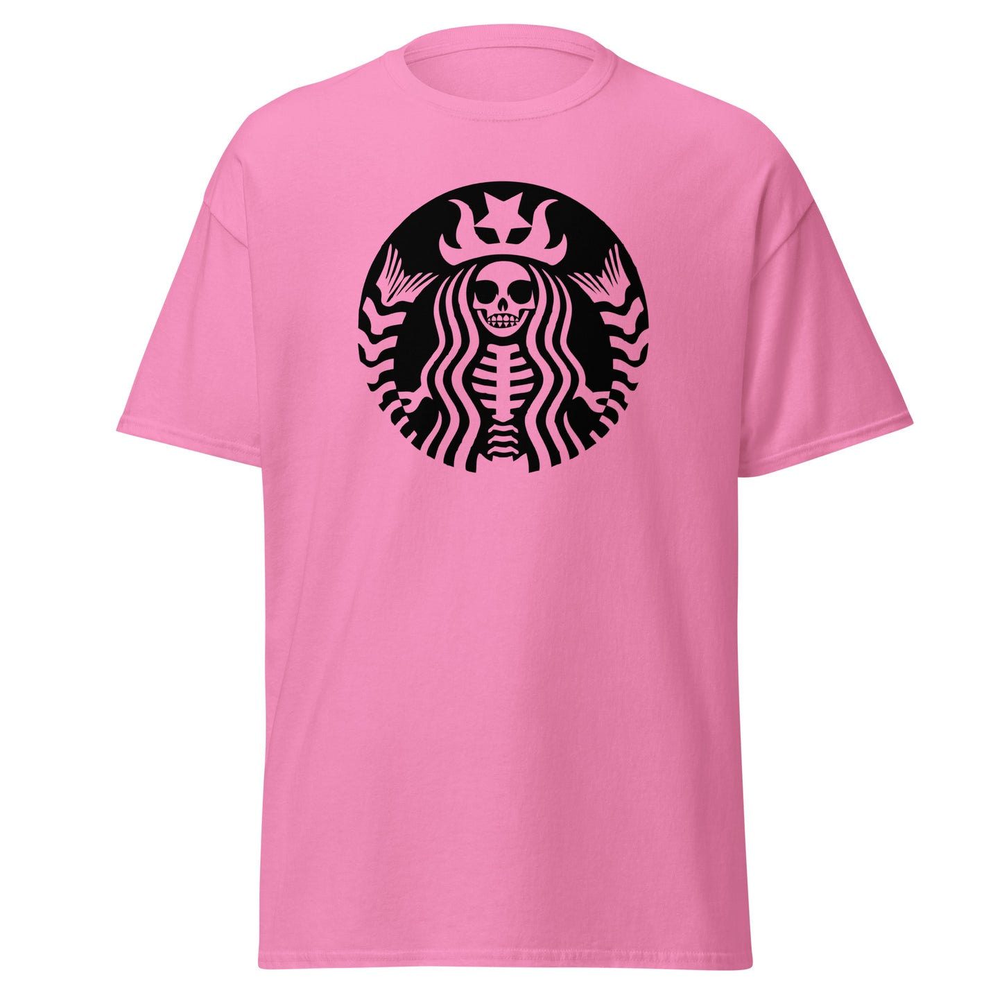 Unisex Short Sleeve Tee Starbux Skeleton