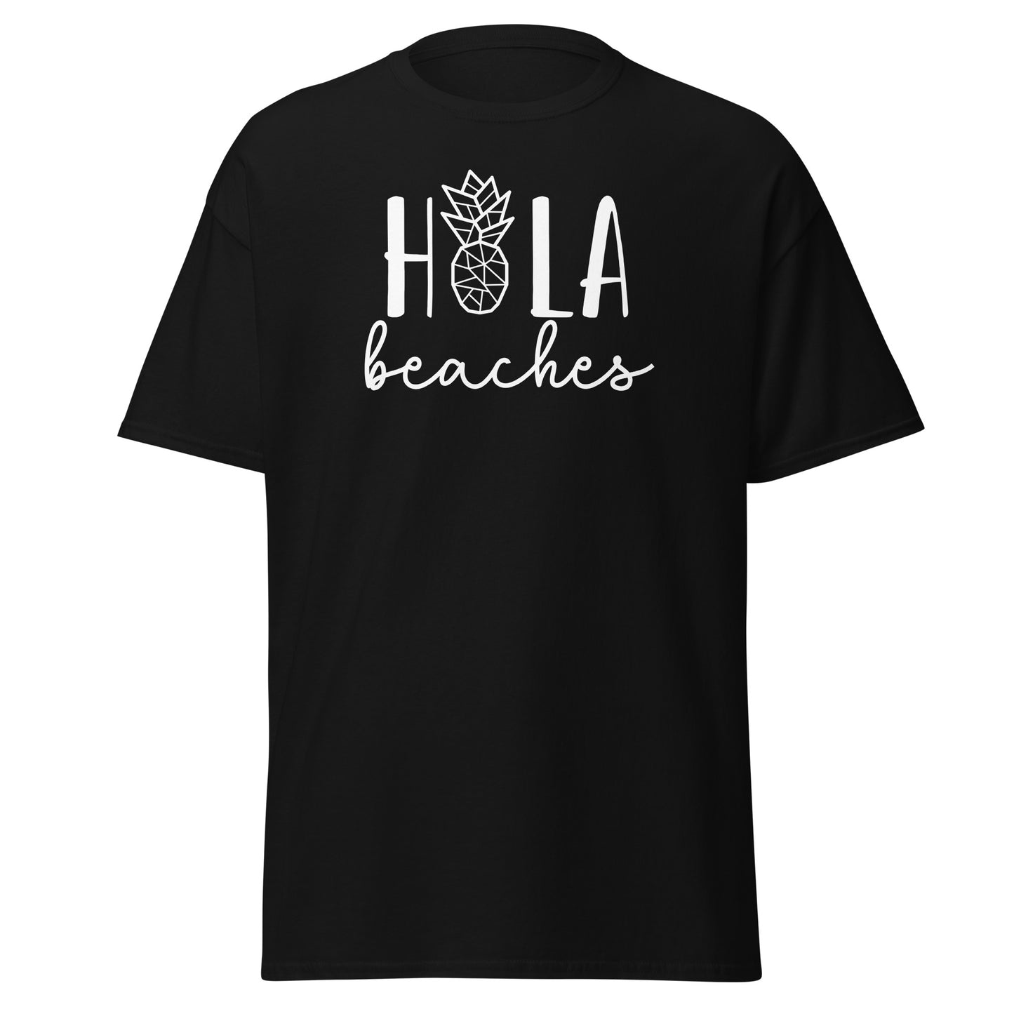 Unisex Short Sleeve Cotton Tee Hola Beaches