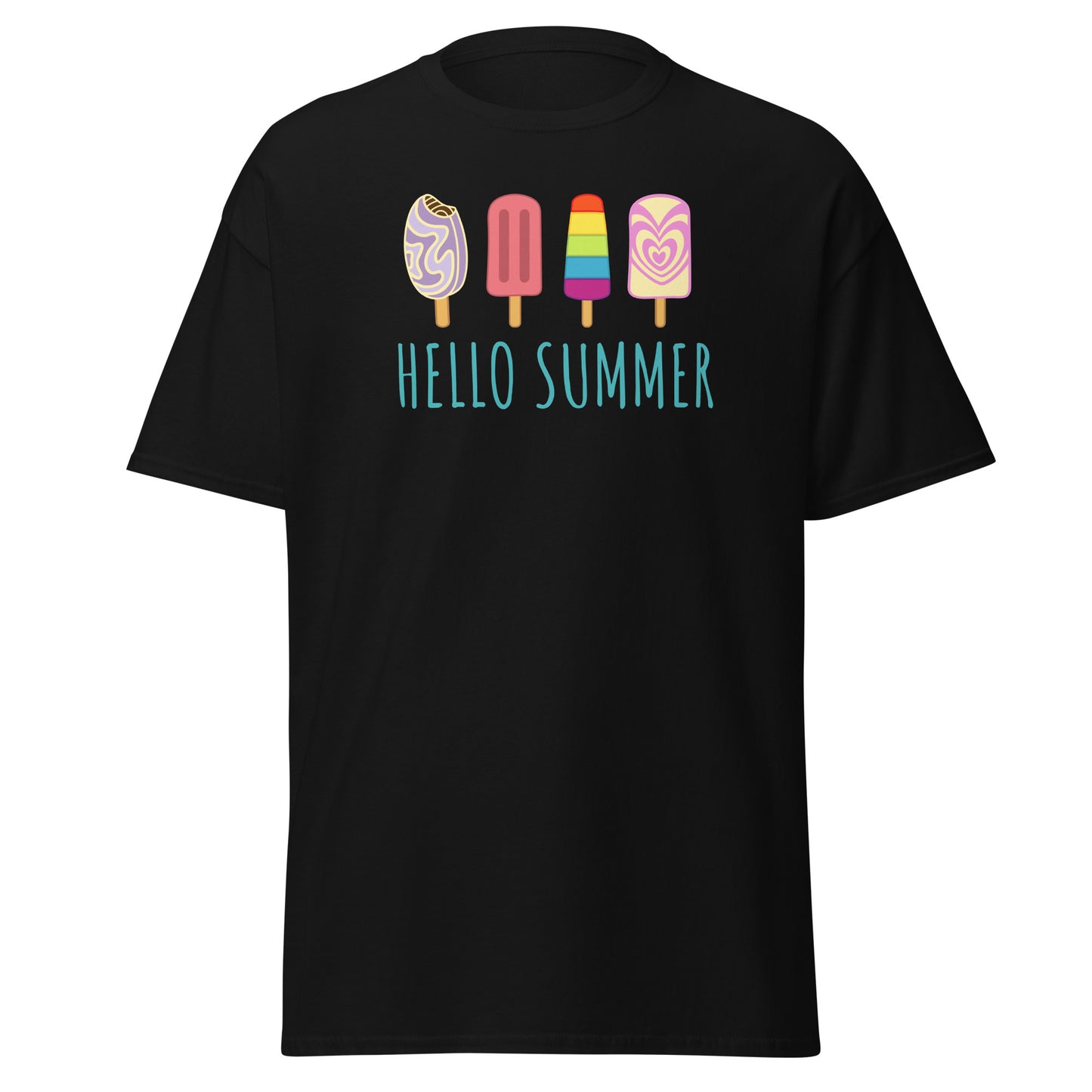 Unisex Short Sleeve Tee Hello Summer