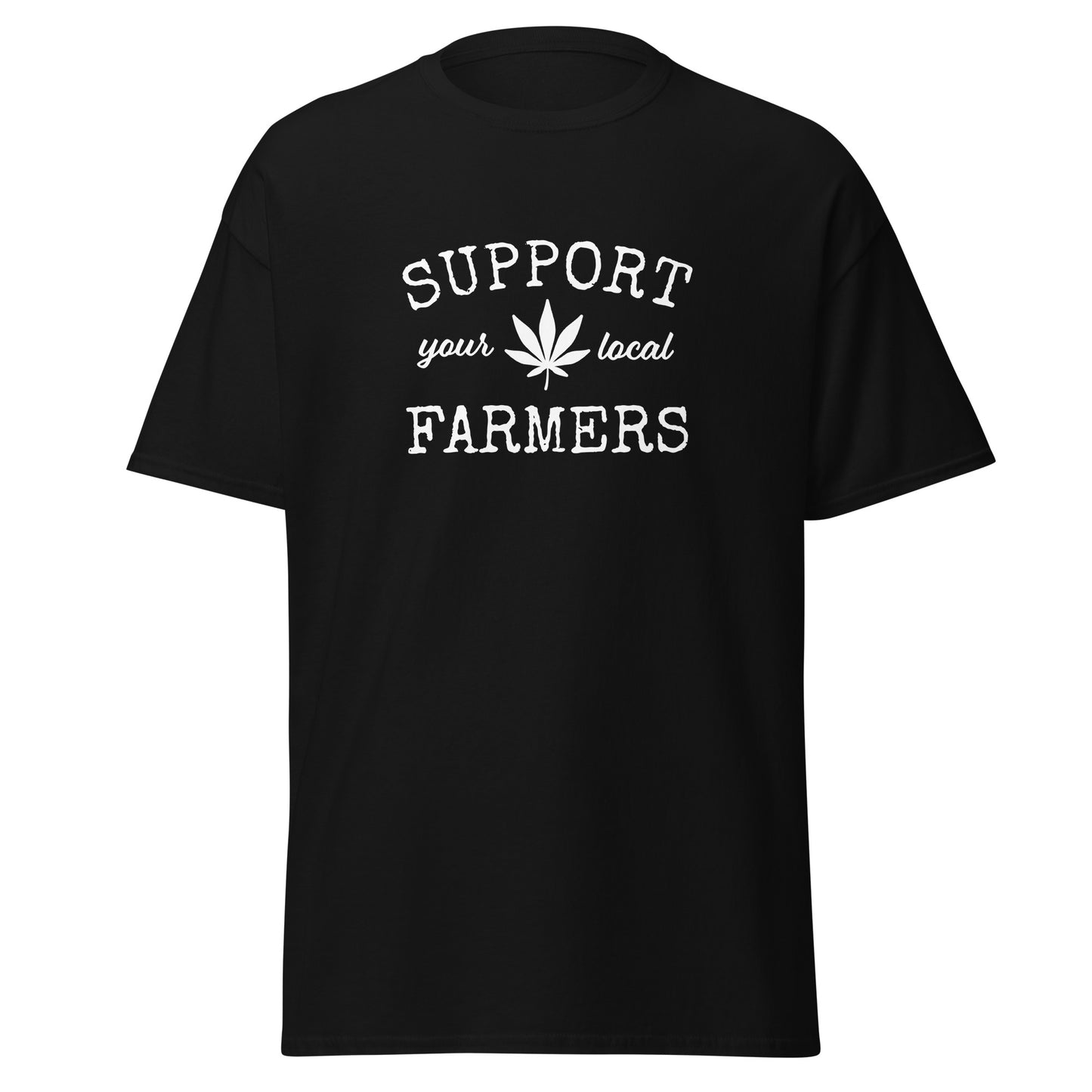 Unisex Short Sleeve Tee Support Your Local Farmers