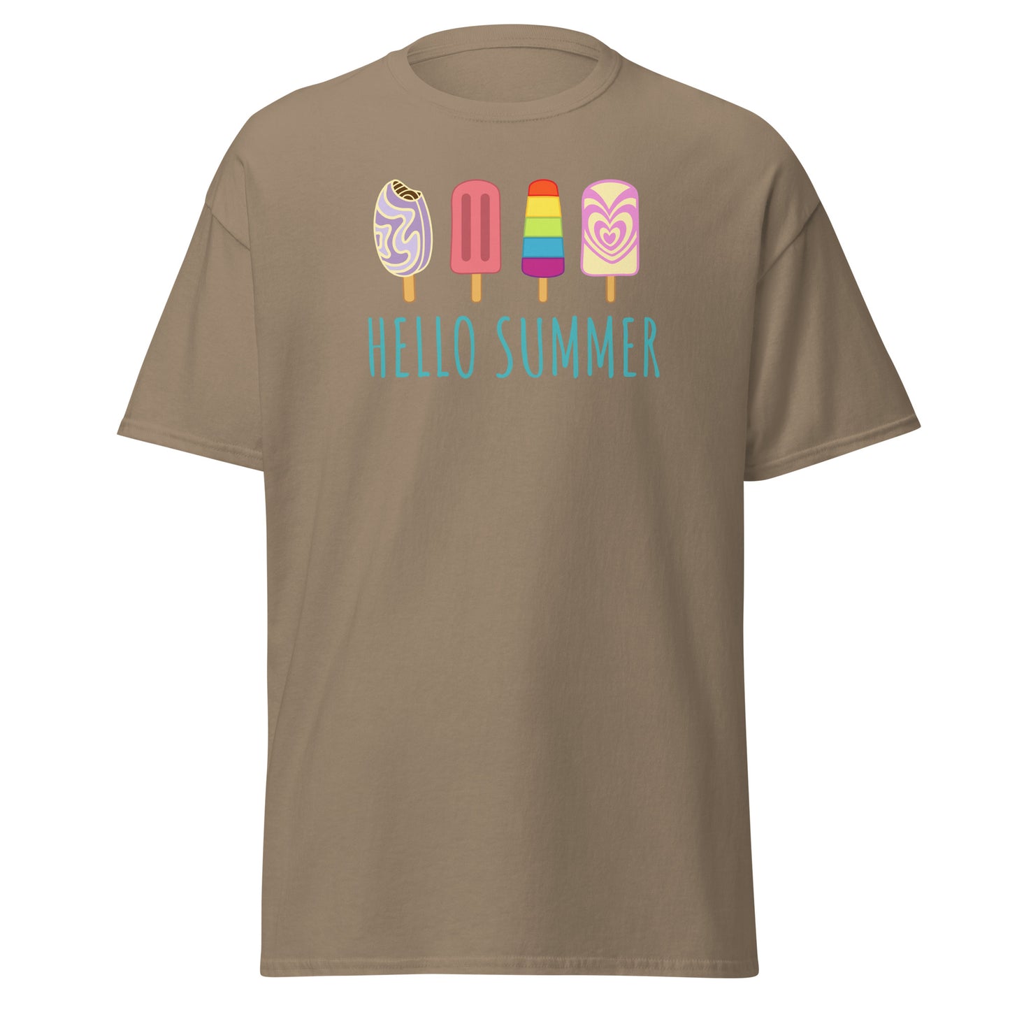 Unisex Short Sleeve Tee Hello Summer