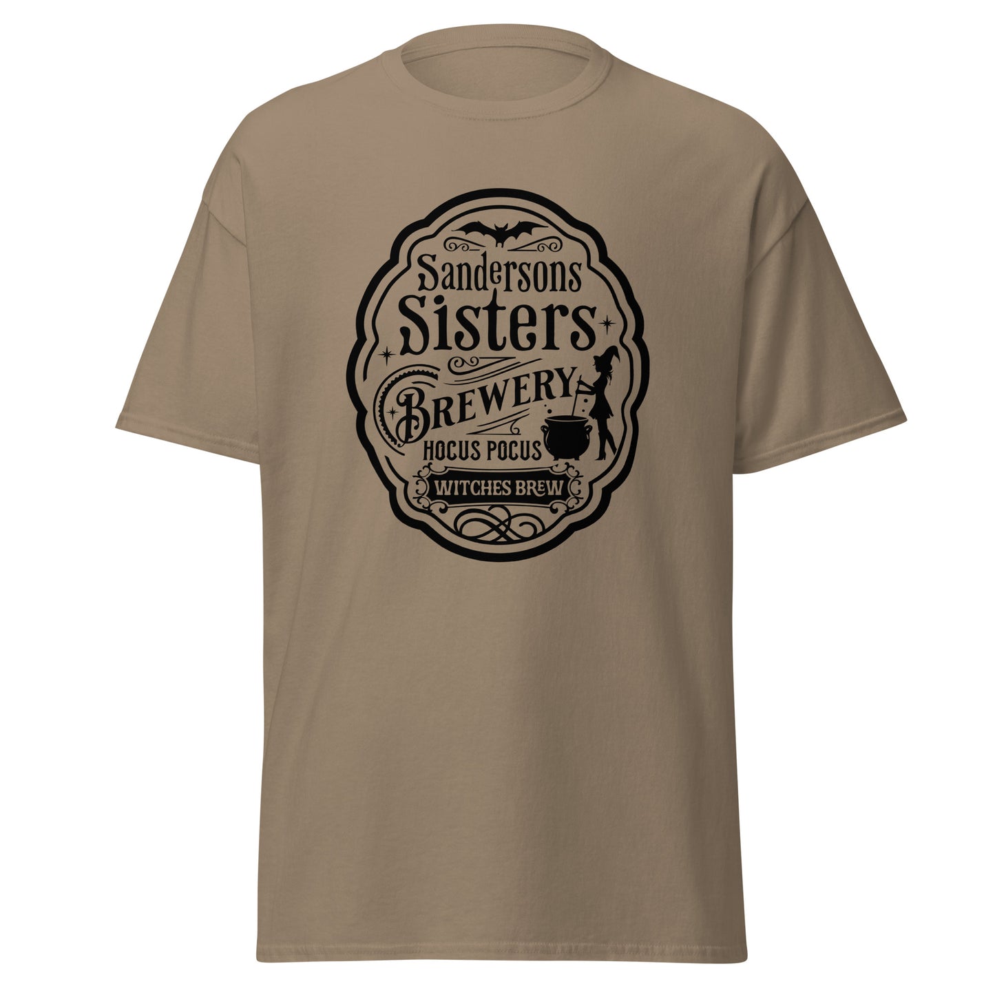 Unisex Short Sleeve Tee Sandersons Sisters Brewery Black Ink