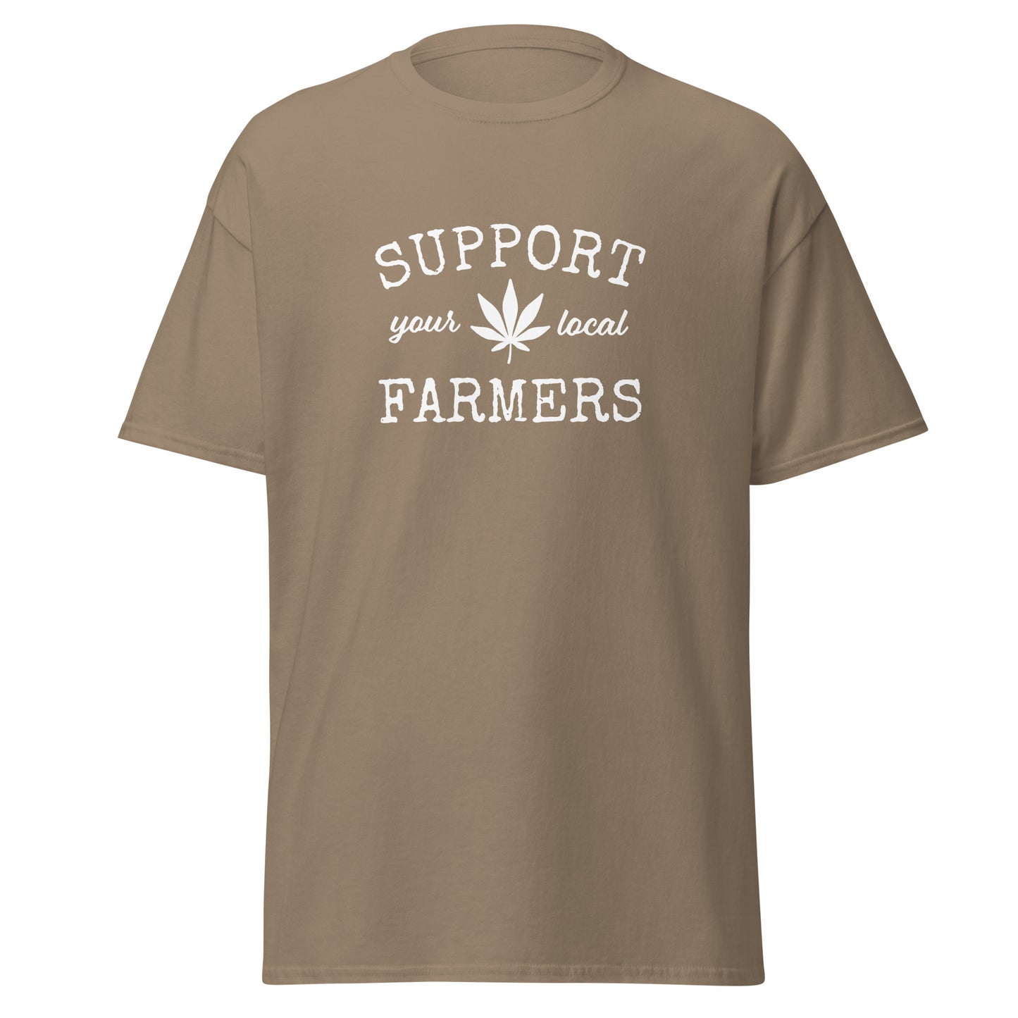 Unisex Short Sleeve Tee Support Your Local Farmers