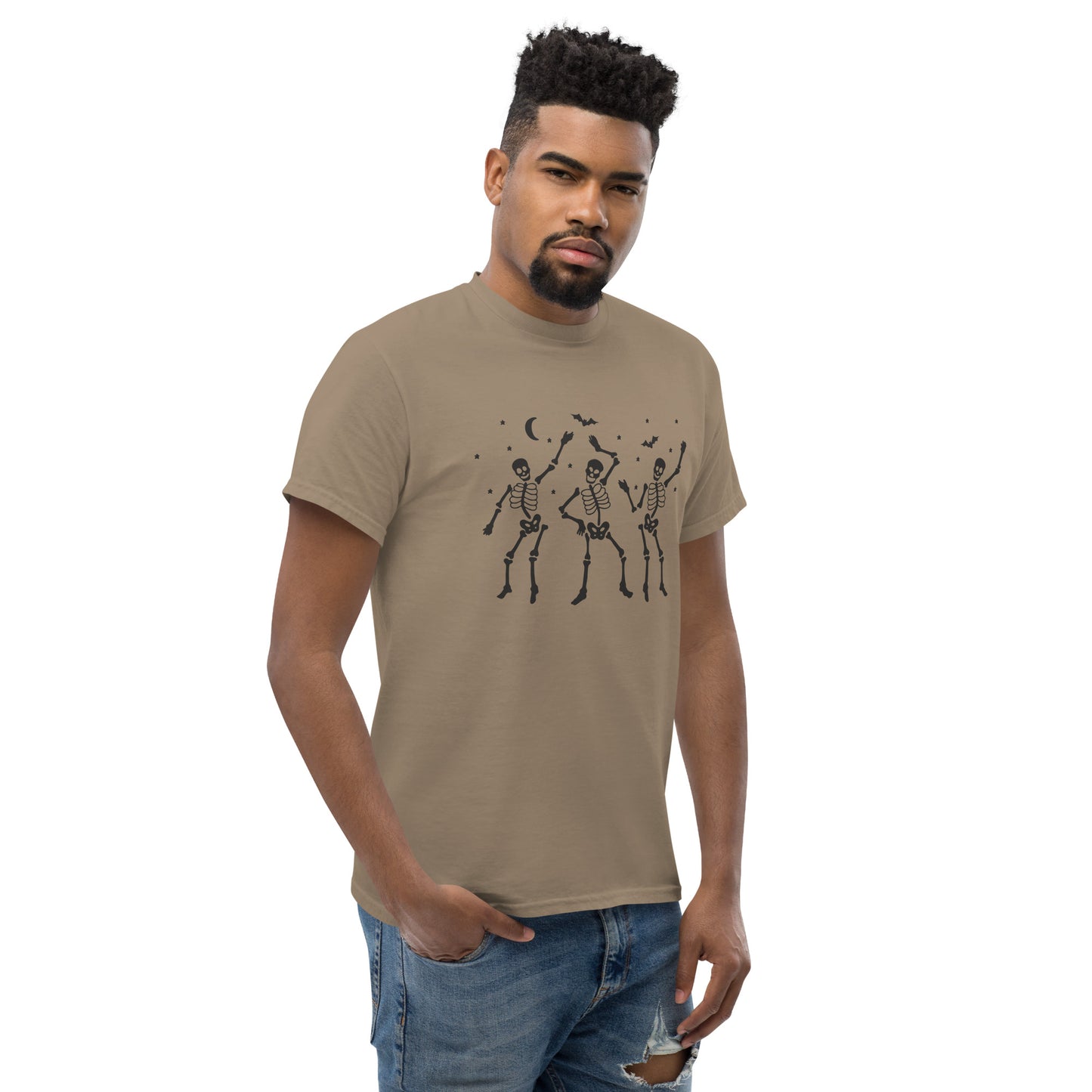 Unisex Short Sleeve Tee Dancing Skeletons