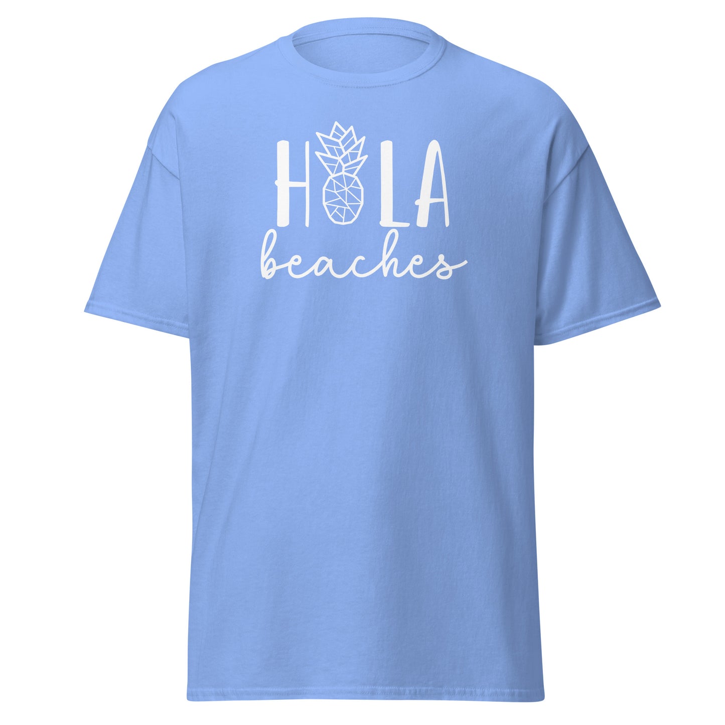 Unisex Short Sleeve Cotton Tee Hola Beaches