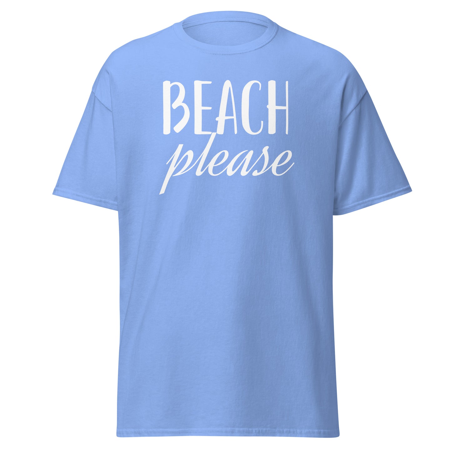 Unisex Short Sleeve Tee Beach Please