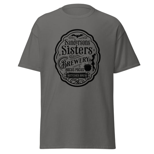 Unisex Short Sleeve Tee Sandersons Sisters Brewery Black Ink