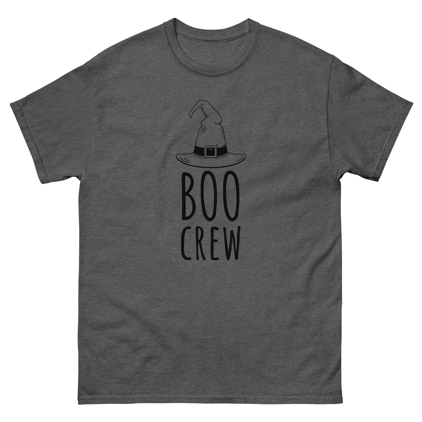 Unisex Short Sleeve Tee Boo Crew Black Ink