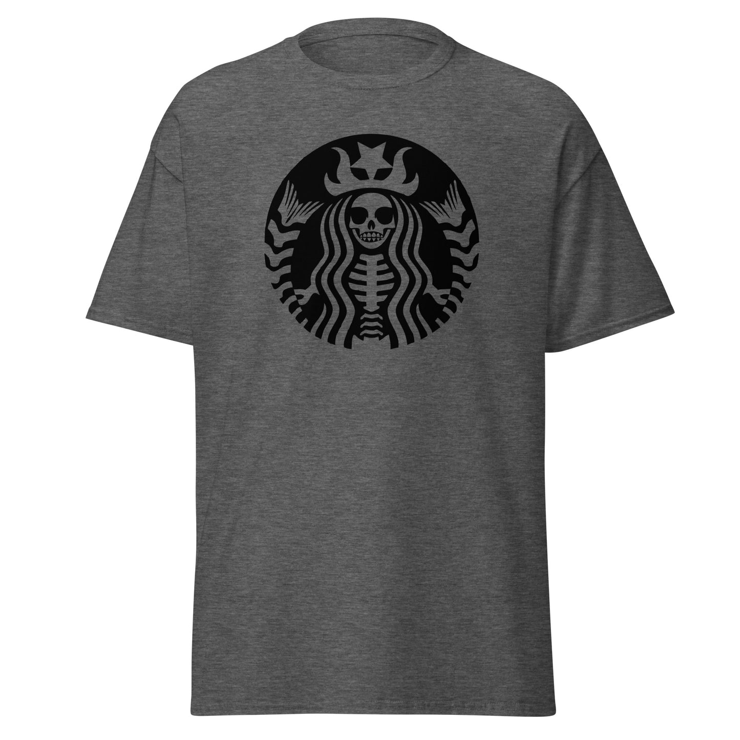 Unisex Short Sleeve Tee Starbux Skeleton