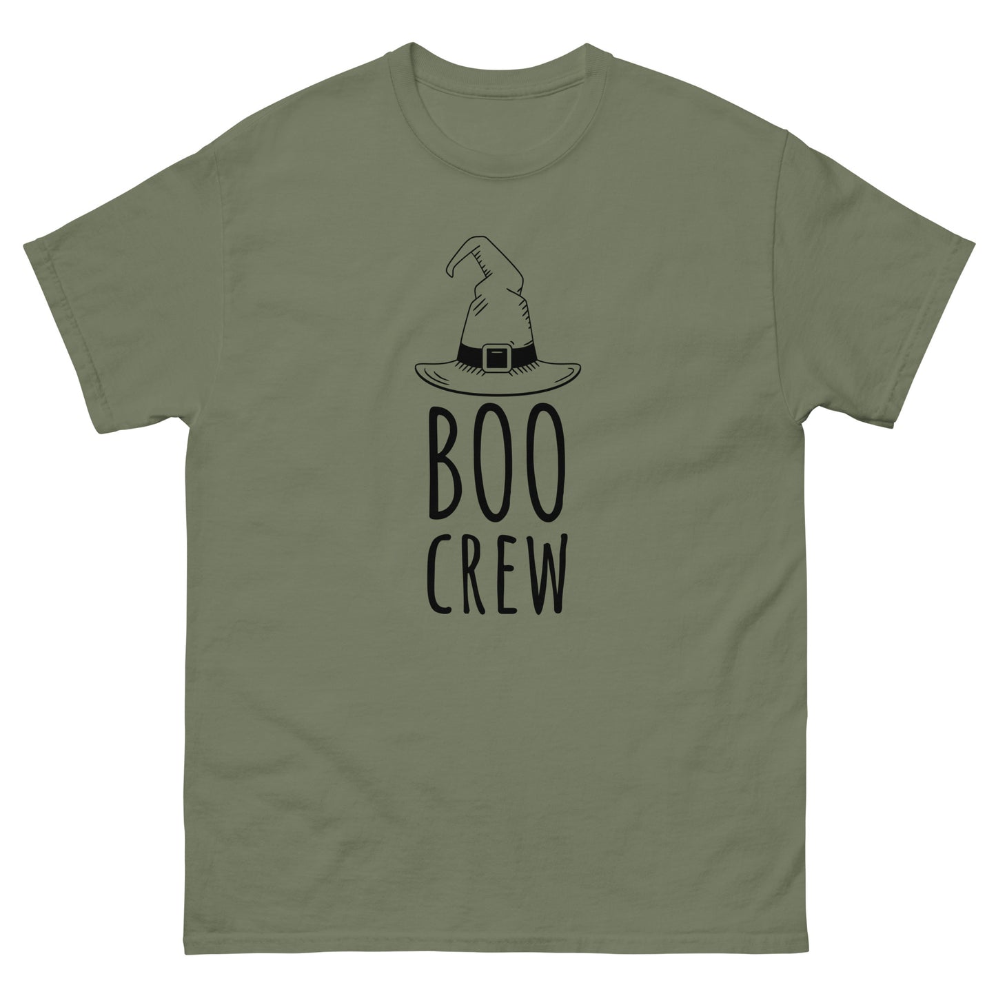 Unisex Short Sleeve Tee Boo Crew Black Ink