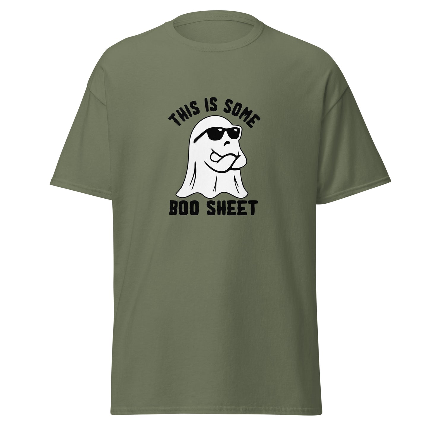 Unisex Short Sleeve Tee Boo Sheet