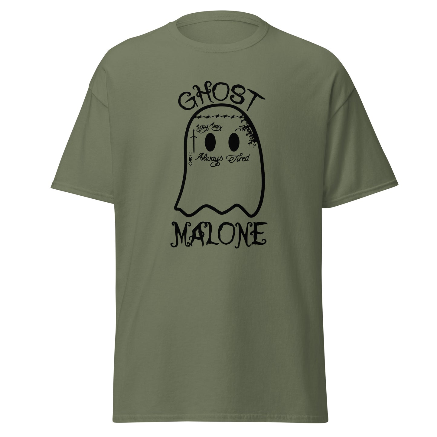 Unisex Short Sleeve Tee Ghost Malone