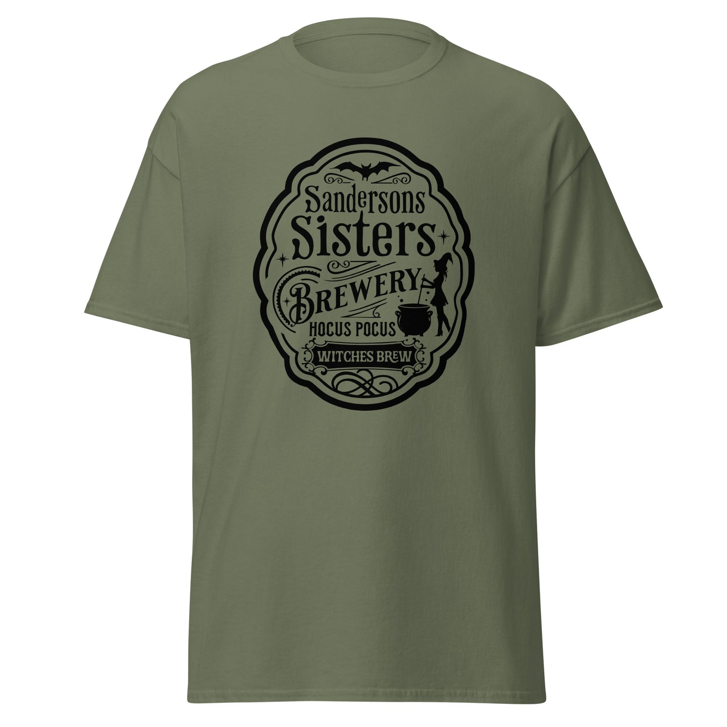 Unisex Short Sleeve Tee Sandersons Sisters Brewery Black Ink