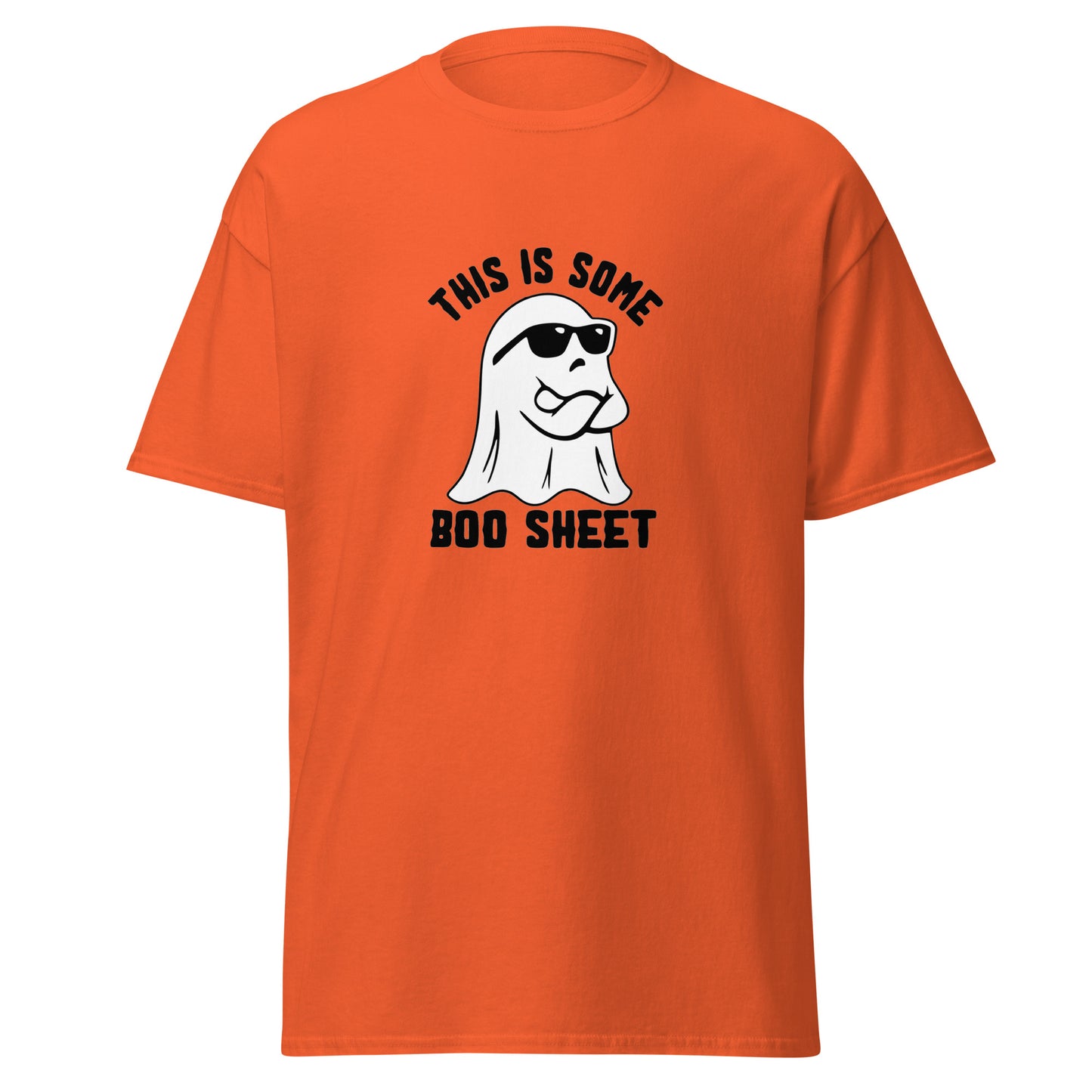 Unisex Short Sleeve Tee Boo Sheet