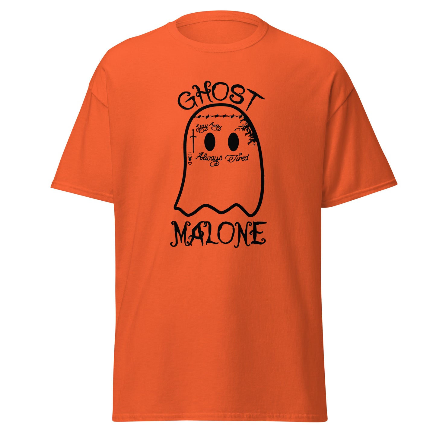 Unisex Short Sleeve Tee Ghost Malone