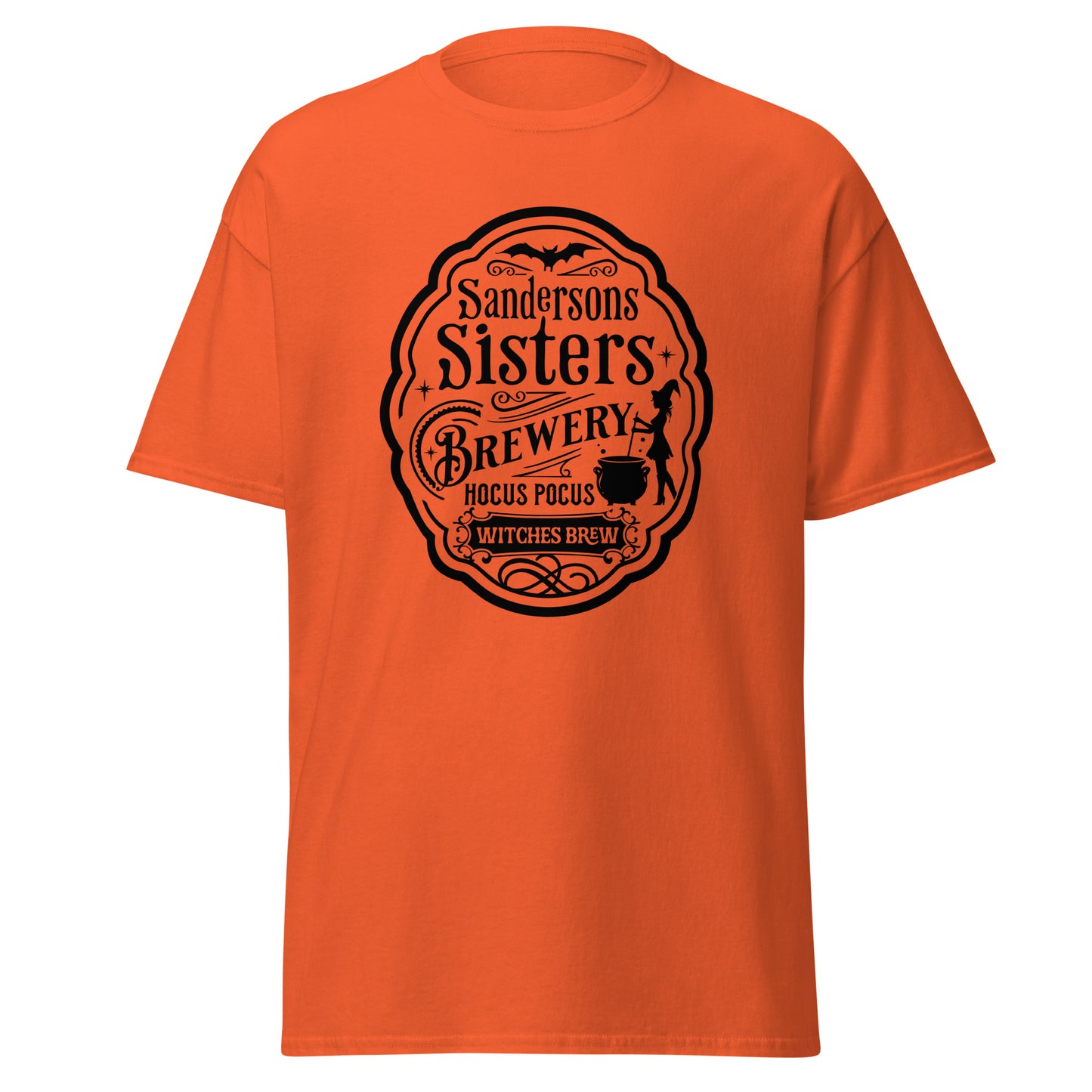 Unisex Short Sleeve Tee Sandersons Sisters Brewery Black Ink