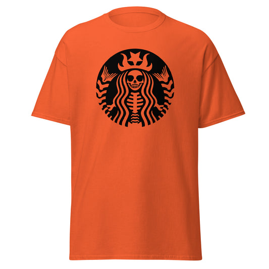 Unisex Short Sleeve Tee Starbux Skeleton