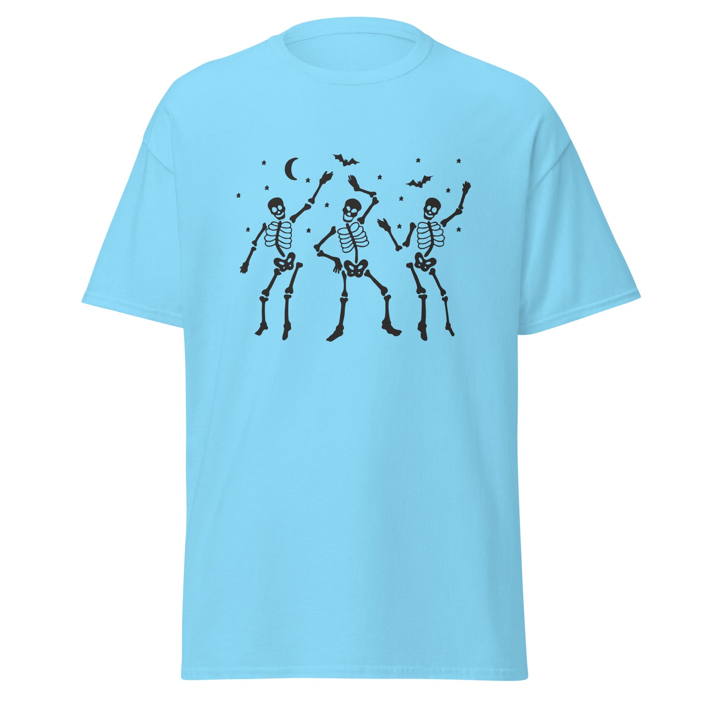 Unisex Short Sleeve Tee Dancing Skeletons