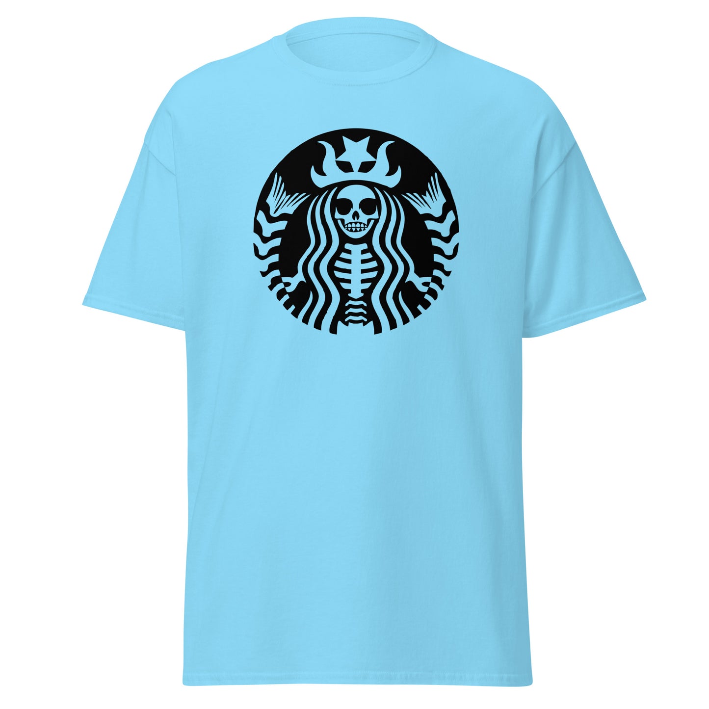 Unisex Short Sleeve Tee Starbux Skeleton