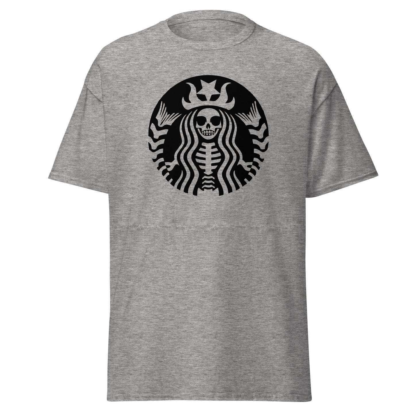 Unisex Short Sleeve Tee Starbux Skeleton